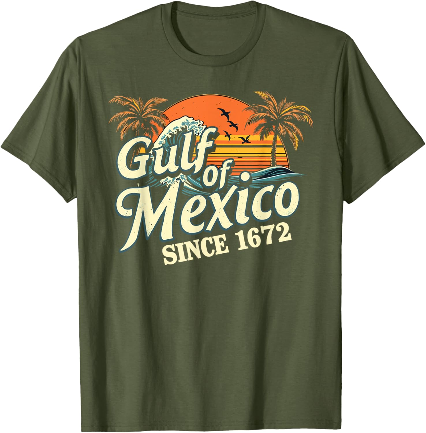 Gulf of Mexico Sea Surf T-Shirt for Endless Summer Vibes and Style - 13