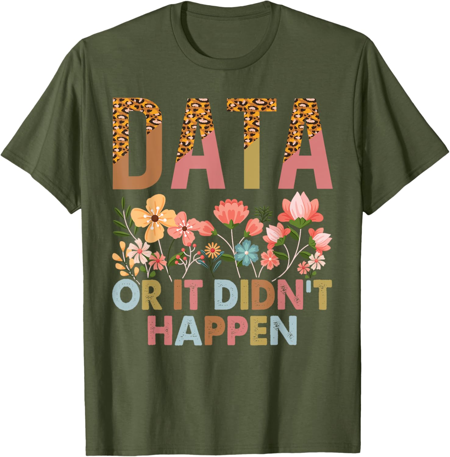 Data Or It Didn't Happen ABA Therapist T-Shirt for Special Ed Inclusion - 5