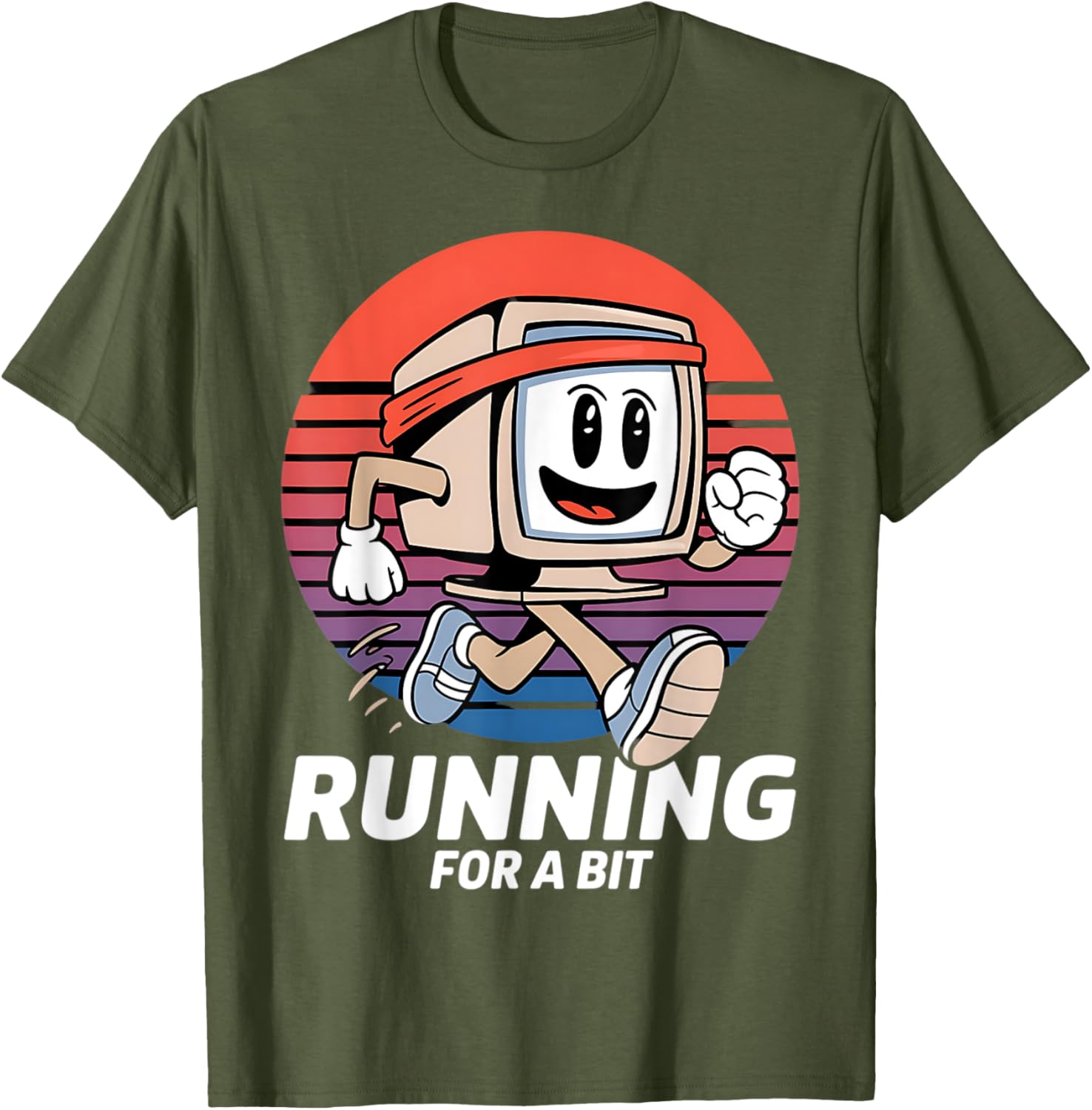 Funny IT Computer Jogging Runner T-Shirt for Tech Lovers and Athletes - 9