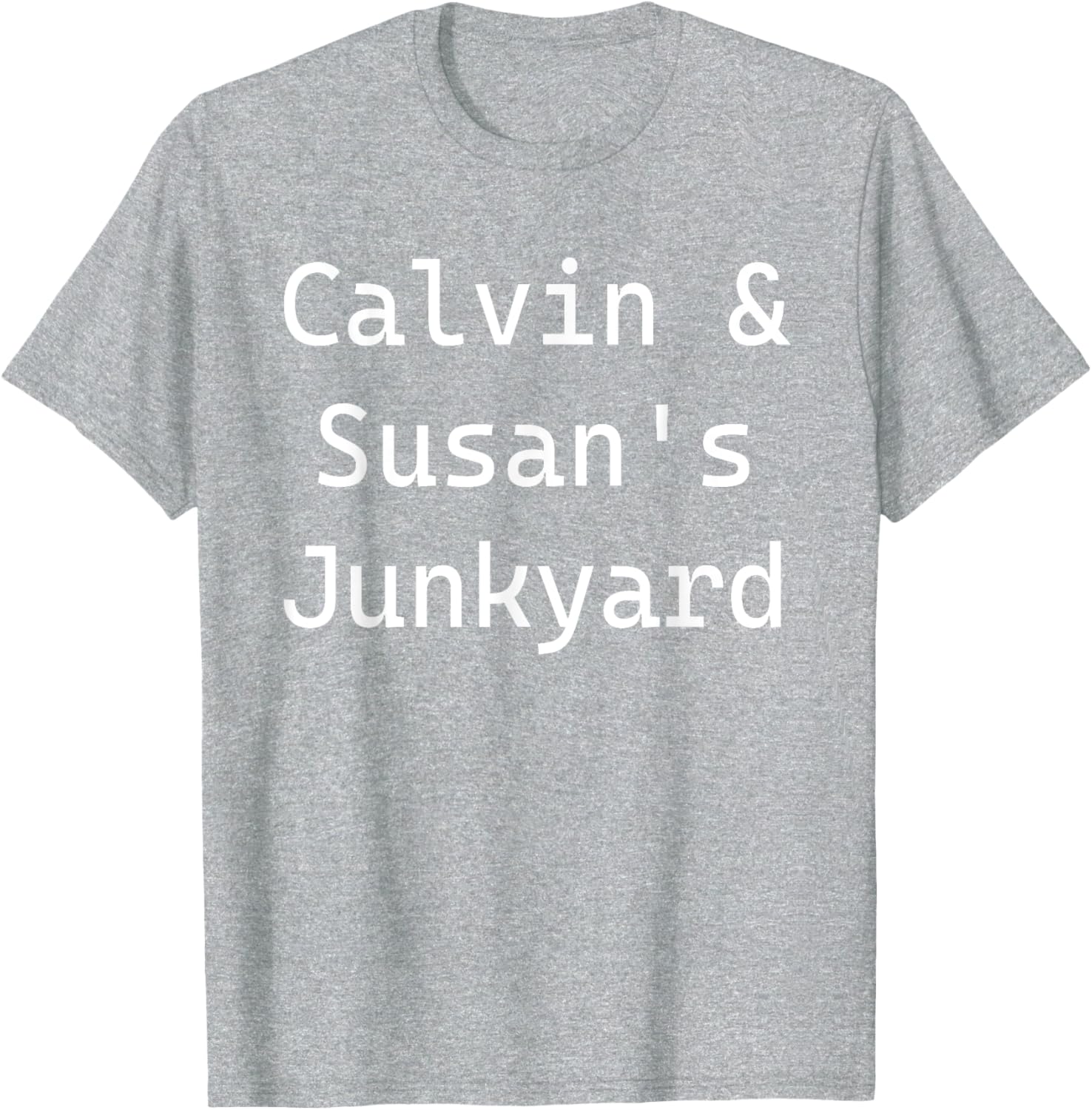 Calvin & Susan's Junkyard T-Shirt for Unique Style and Comfort - 20