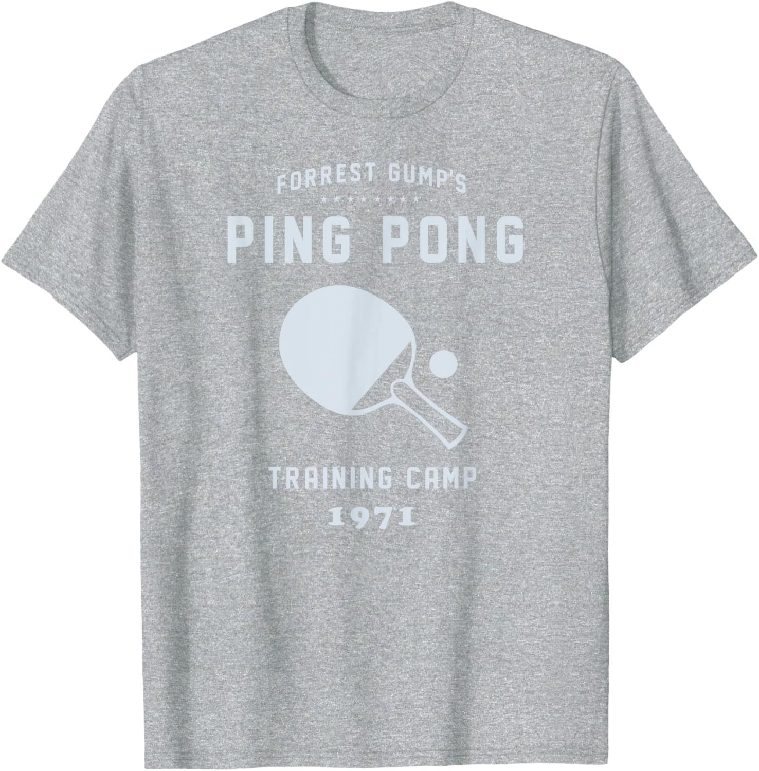 Forrest Gump Ping Pong Training Camp T-Shirt for Movie Fans and Athletes - 1