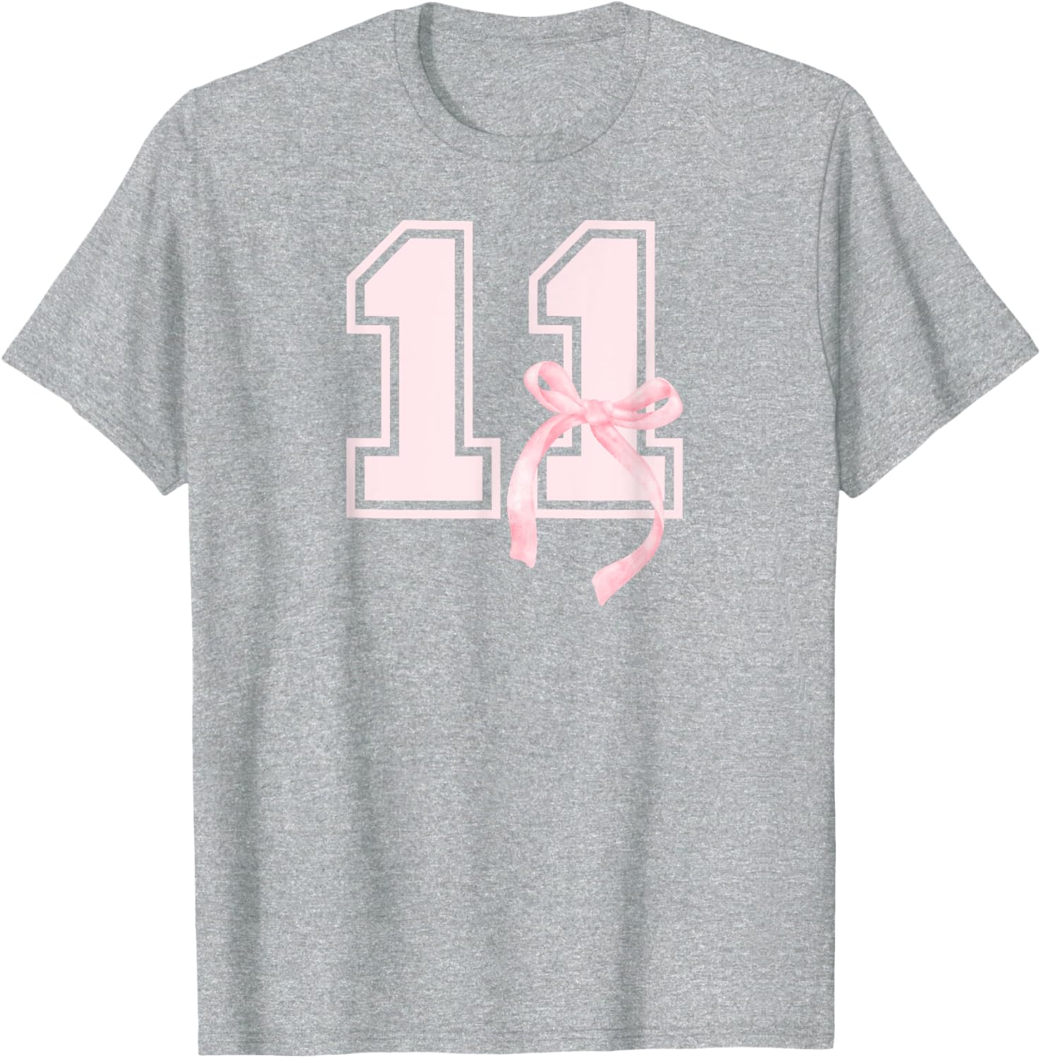 Coquette Bow T-Shirt for 11th Birthday Girls β Fun & Stylish Gift! - 13