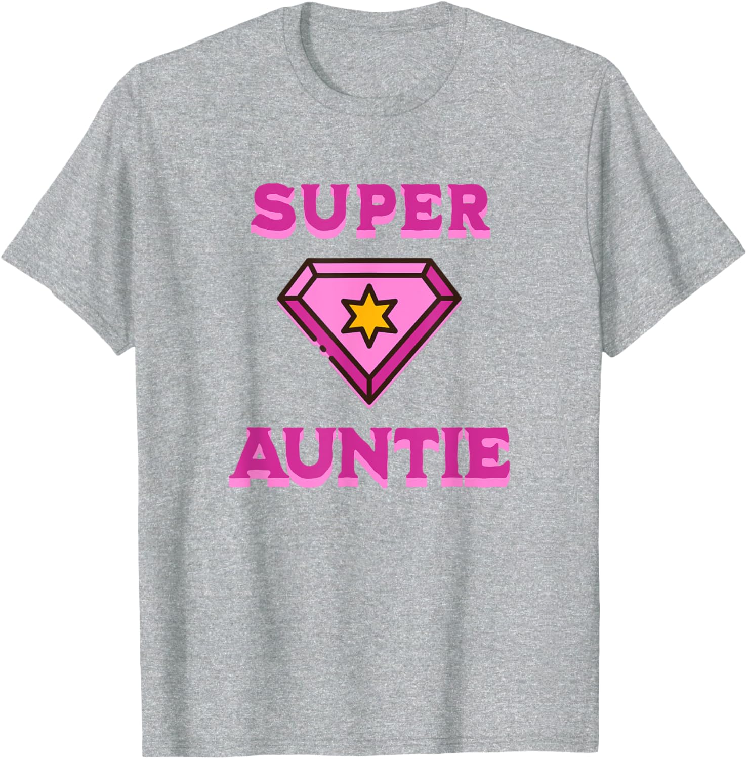 Funny Super Auntie T-Shirt for Mother's Day Gift - Cute and Comfy Apparel - 12