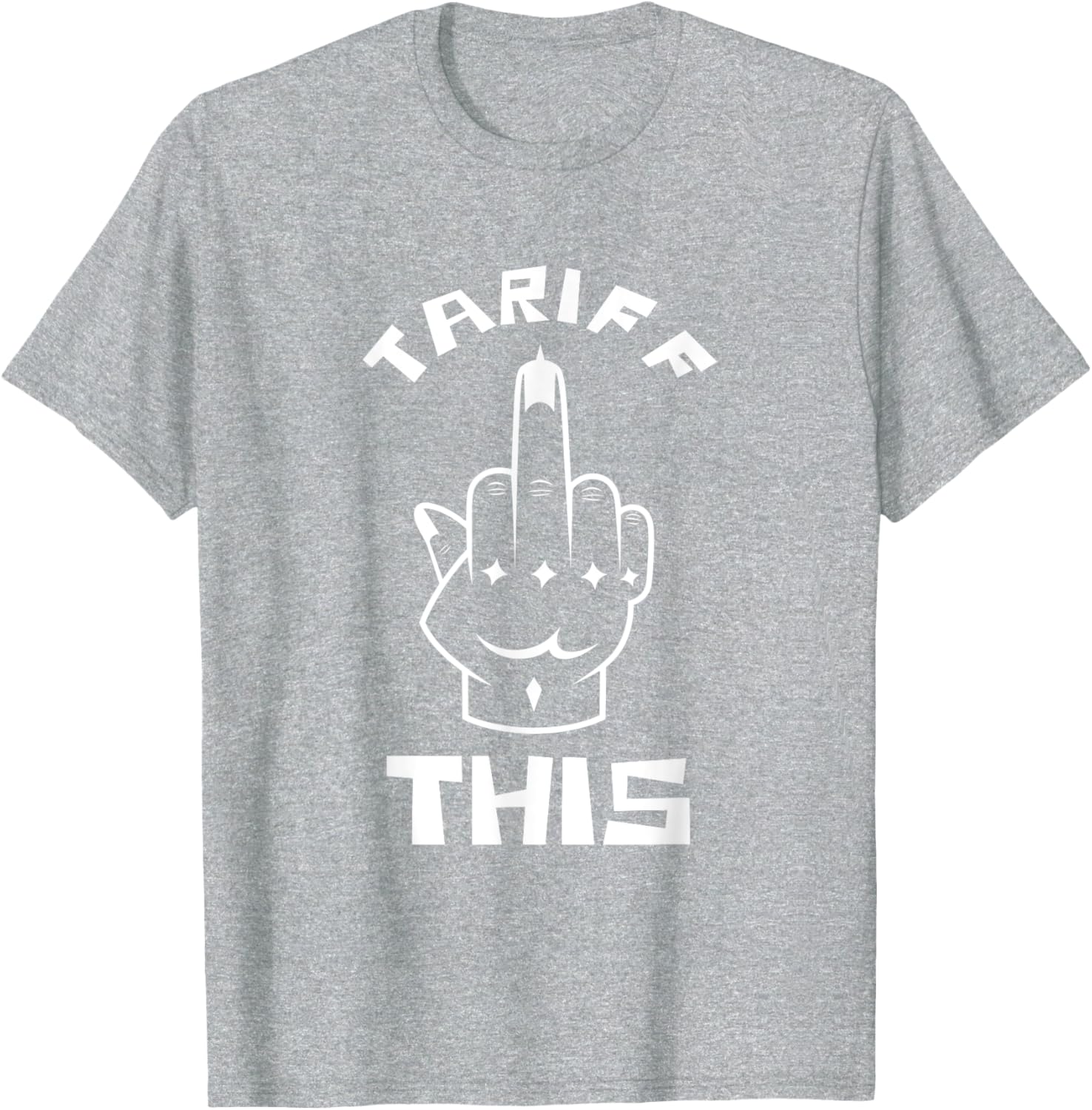 Funny Tariff This Middle Finger T-Shirt for Inflation and High Prices - 3