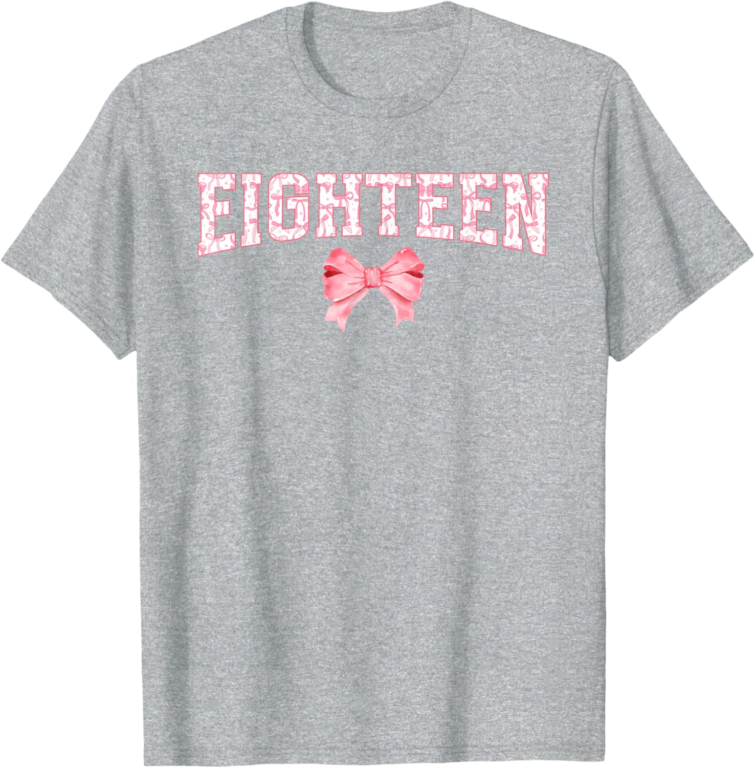 Coquette Bow T-Shirt for 18th Birthday Party Celebrate in Style - 14