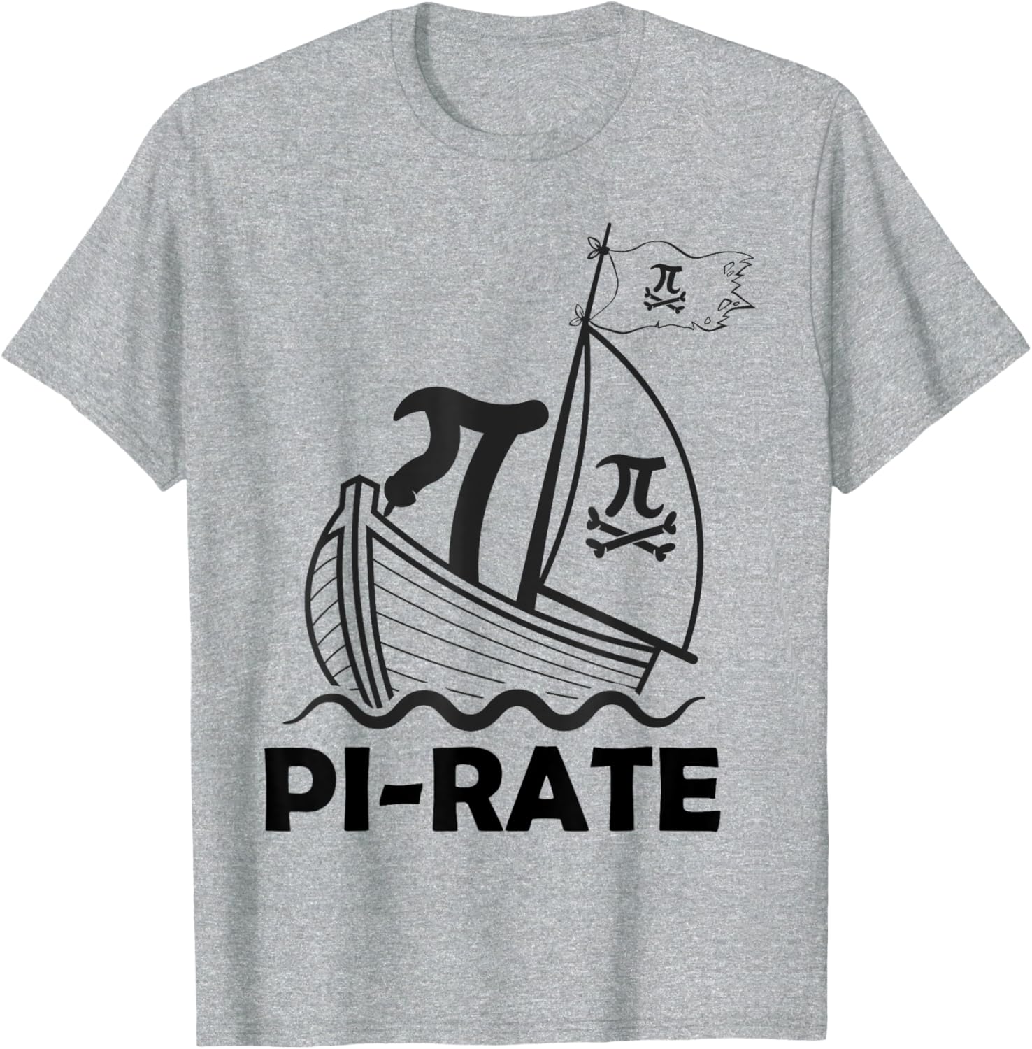Funny Pirate Math Teacher Pi Day T-Shirt for Math Lovers and Teachers - 7