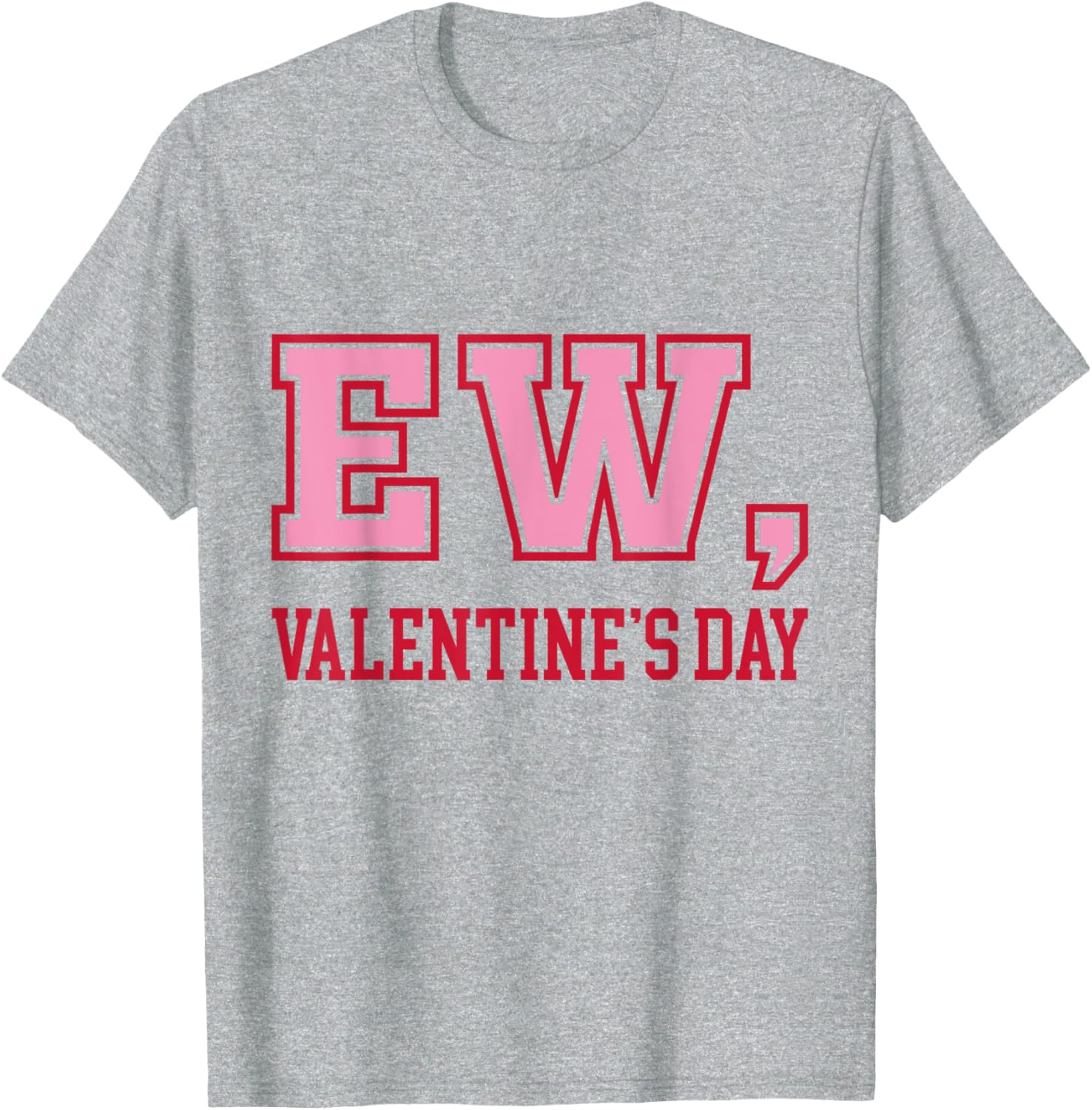 Funny Anti Valentine's Day T-Shirt for Humorous Valentine's Day Style - 1