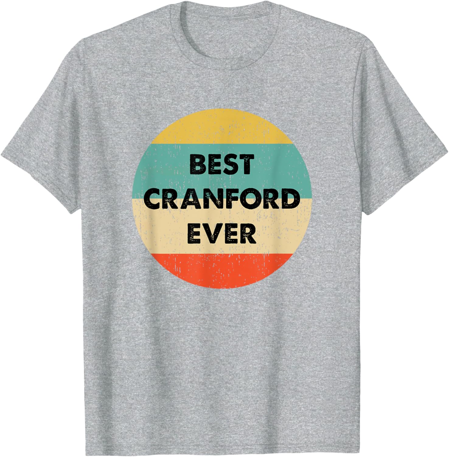 Cranford Name T-Shirt for Stylish Comfort in Clothing and Jewelry - 24