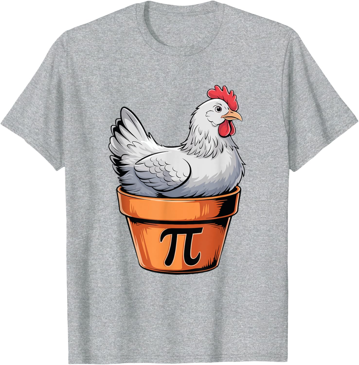 Funny Chicken Pot Pie Day T-Shirt for Teachers and Students March 14 - 1