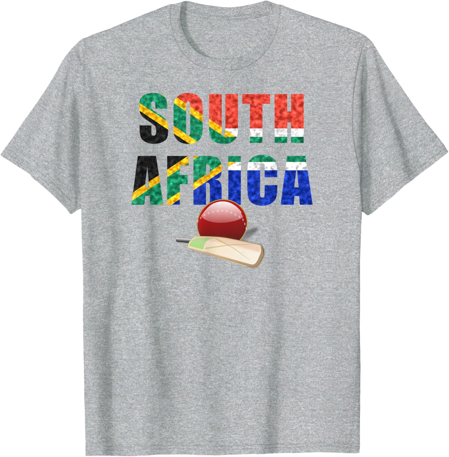 Cricket South Africa Flag T-Shirt Perfect for Fans and Players - 1