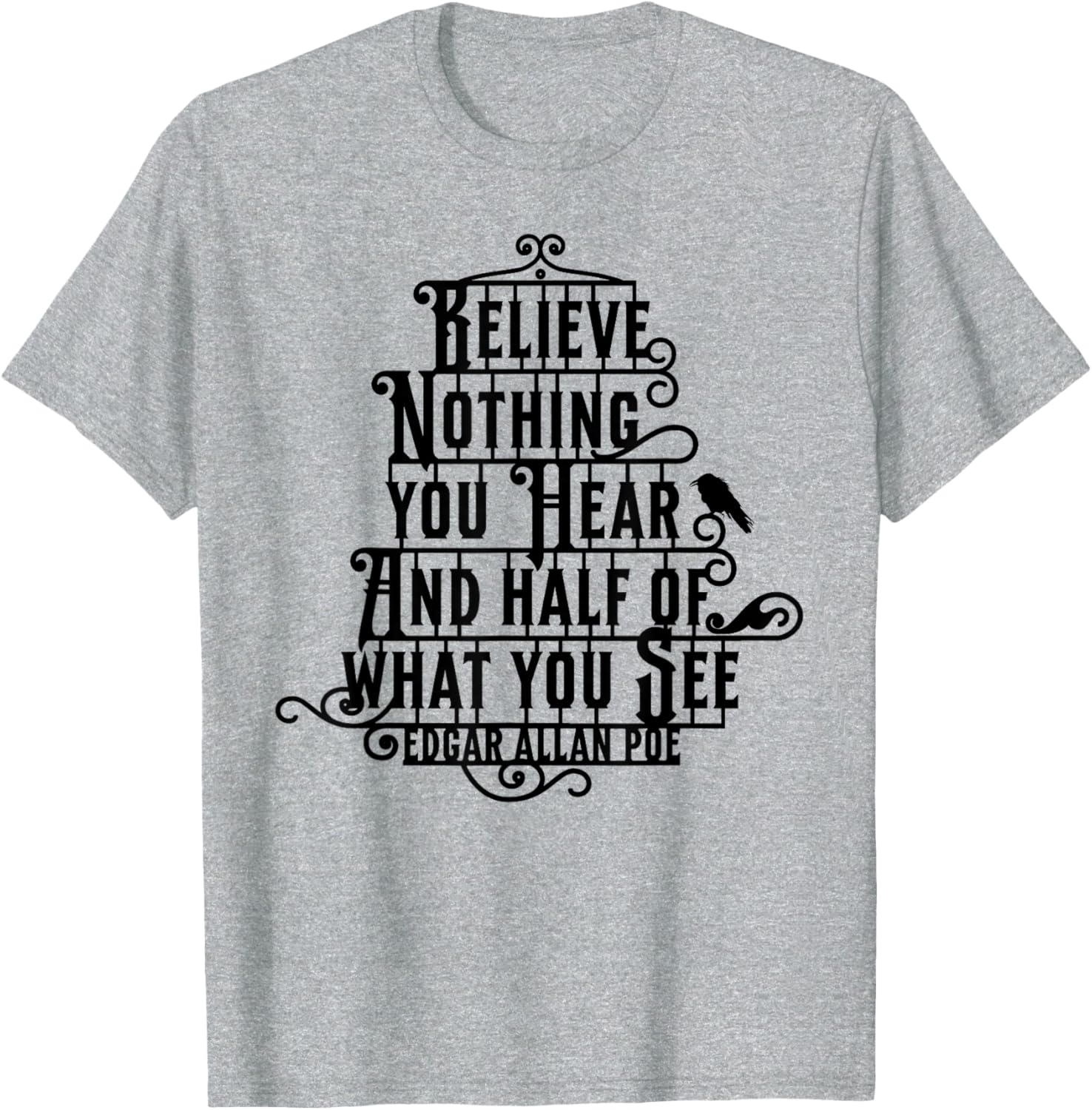 Edgar Allan Poe Quote T-Shirt Perfect for Literature Lovers and Fans - 3