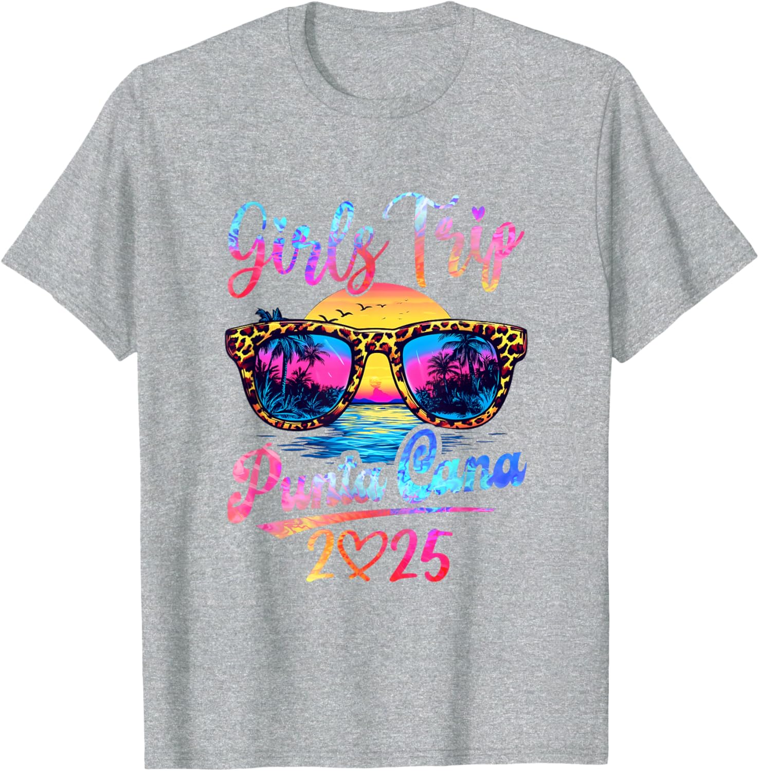 Girls Trip Punta Cana 2025 Matching T-Shirt for Women Summer Fun - 23