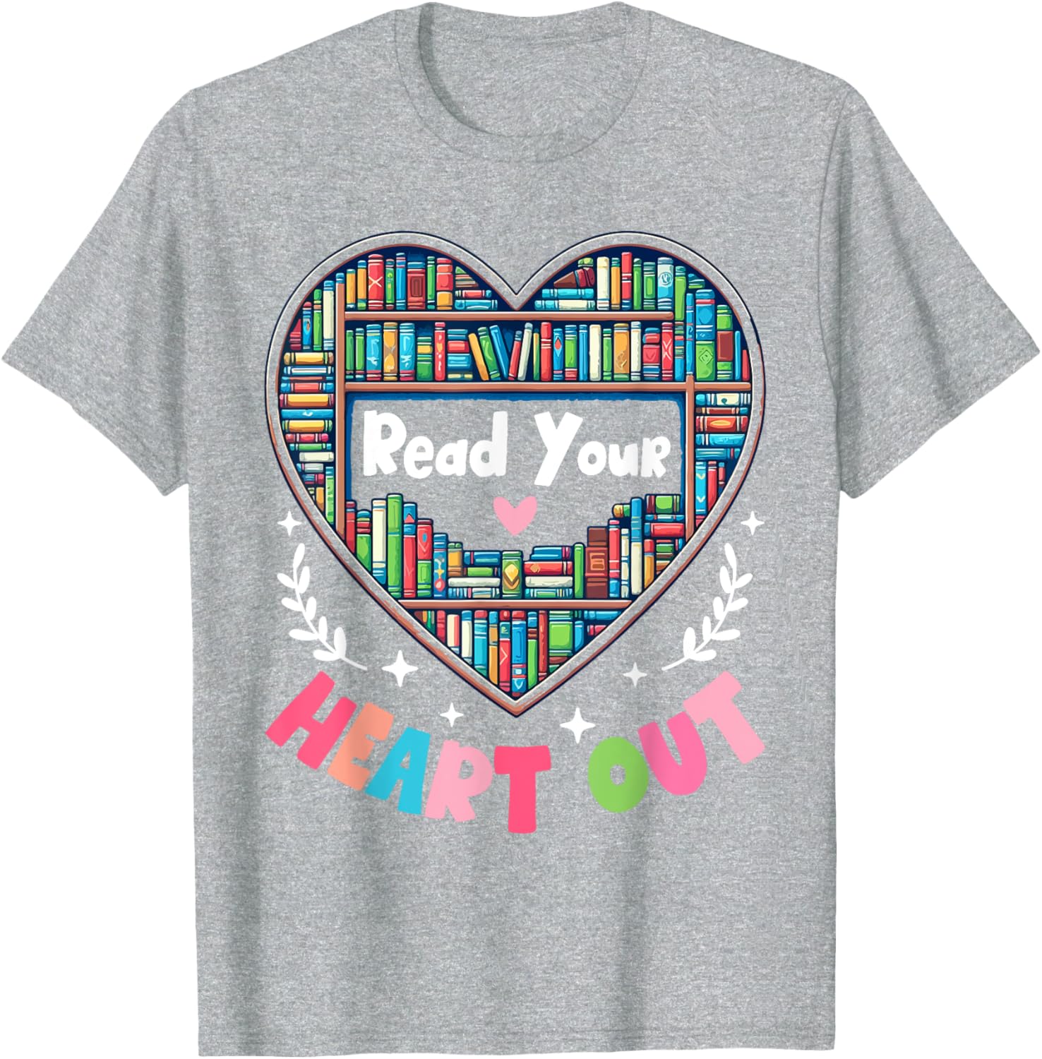 Cute Retro Reading T-Shirt for Women Perfect for Valentine's Day Gift - 7