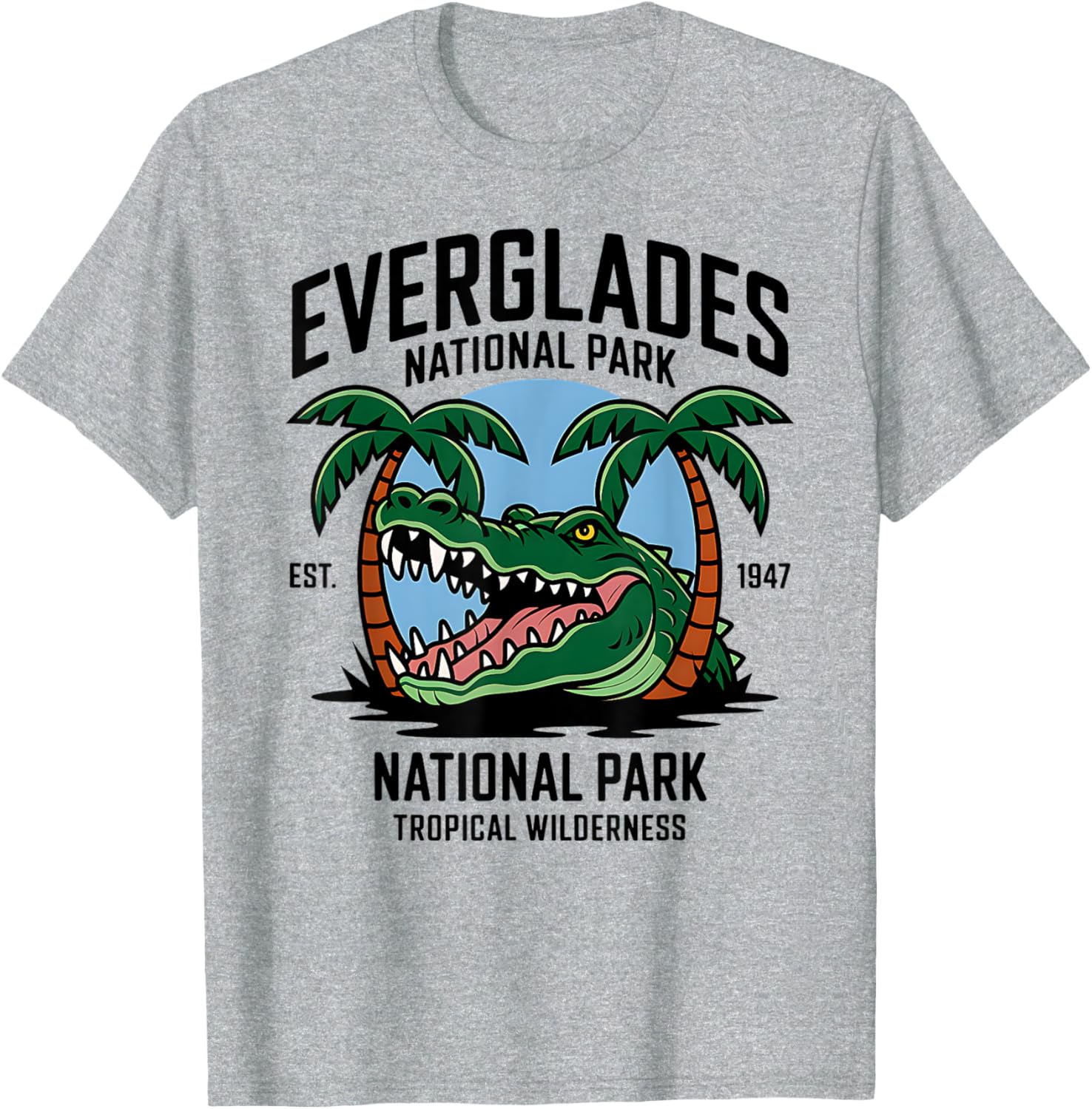 Everglades National Park Tropical Wilderness T-Shirt for Nature Lovers - 7