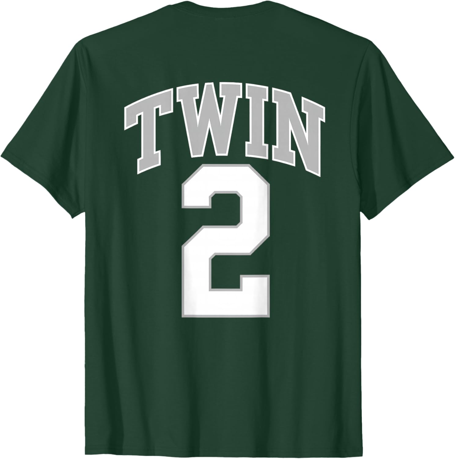 Matching Funny TWIN 1 and TWIN 2 Adult and Kids Jerseys T-Shirt Set - 7