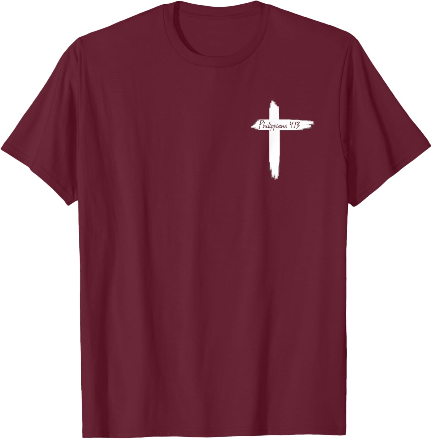 I Can Do All Things T-Shirt with Inspirational Cross Design for Everyone - 17
