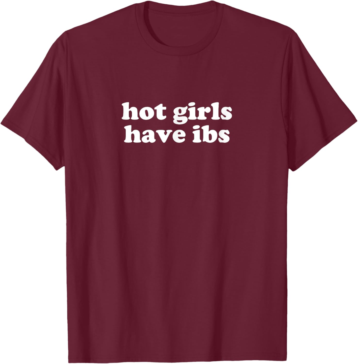 Hot Girls Have IBS Y2K Aesthetic T-Shirt for Trendy Fashion Lovers - 9