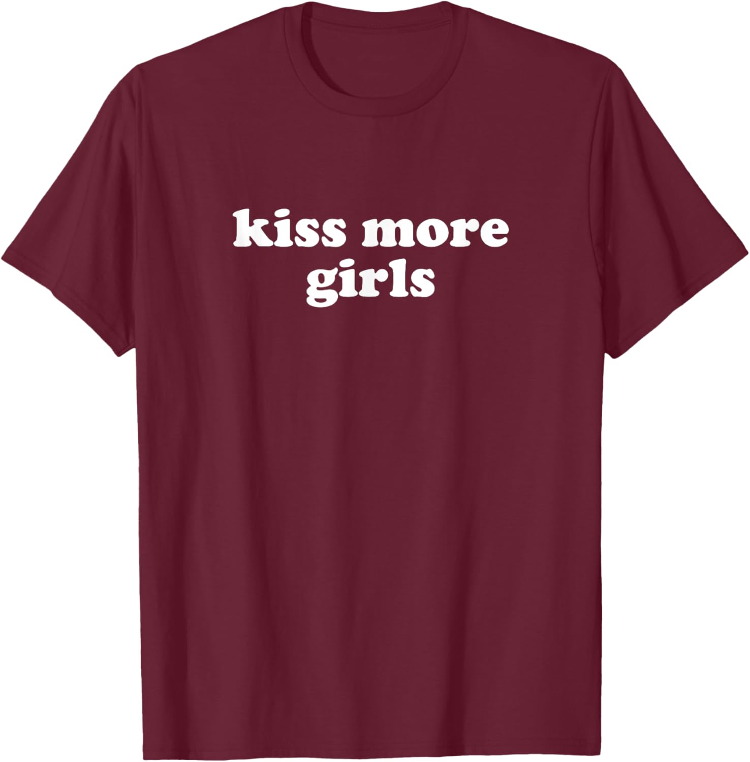 Kiss More Girls Y2K Aesthetic T-Shirt for Fun and Trendy Style - 24