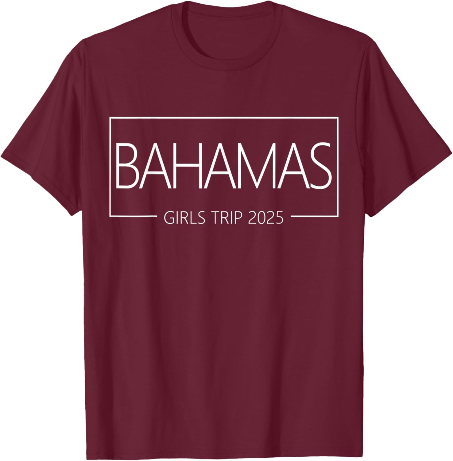 Girls Trip Bahamas 2025 T-Shirt for Women's Birthday Weekend Squad - 9