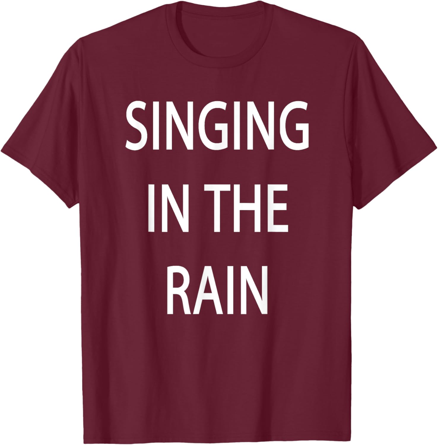 Singing in the Rain T-Shirt for Fun and Stylish Rainy Day Fashion - 3