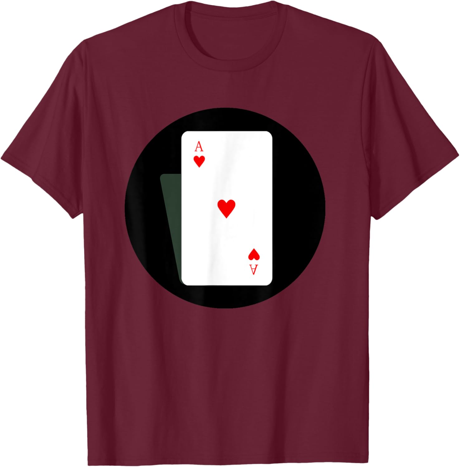 Ace of Hearts T-Shirt for Stylish Comfort in Clothing and Accessories - 15