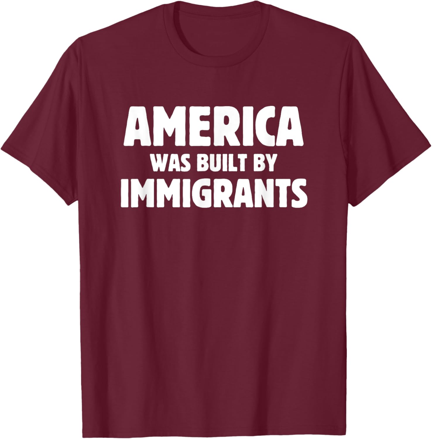 America Was Built by Immigrants Anti-Racism T-Shirt for Proud Supporters - 3