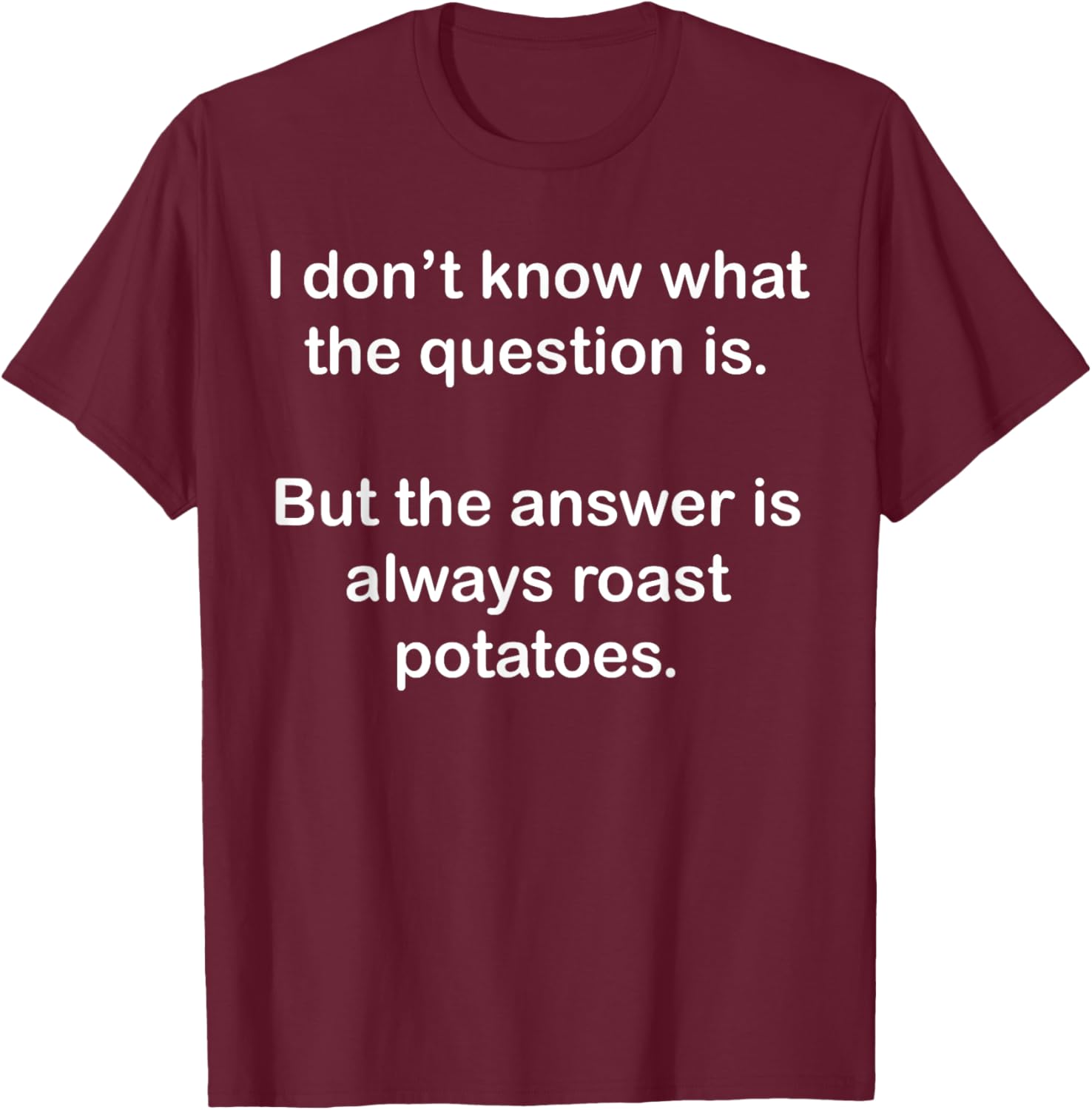 Funny British Food Love T-Shirt for Sunday Roasts and Roast Potatoes - 5