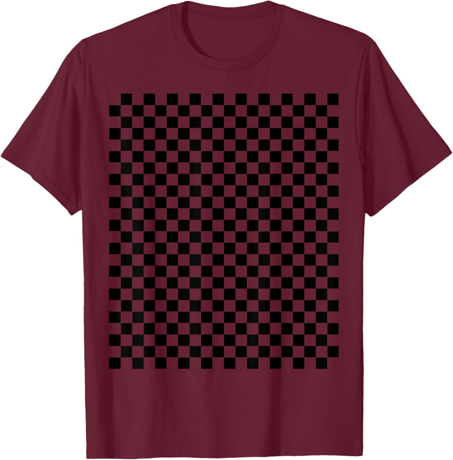 Black Checkered Skate Aesthetic T-Shirt for Trendy Style Lovers - 10