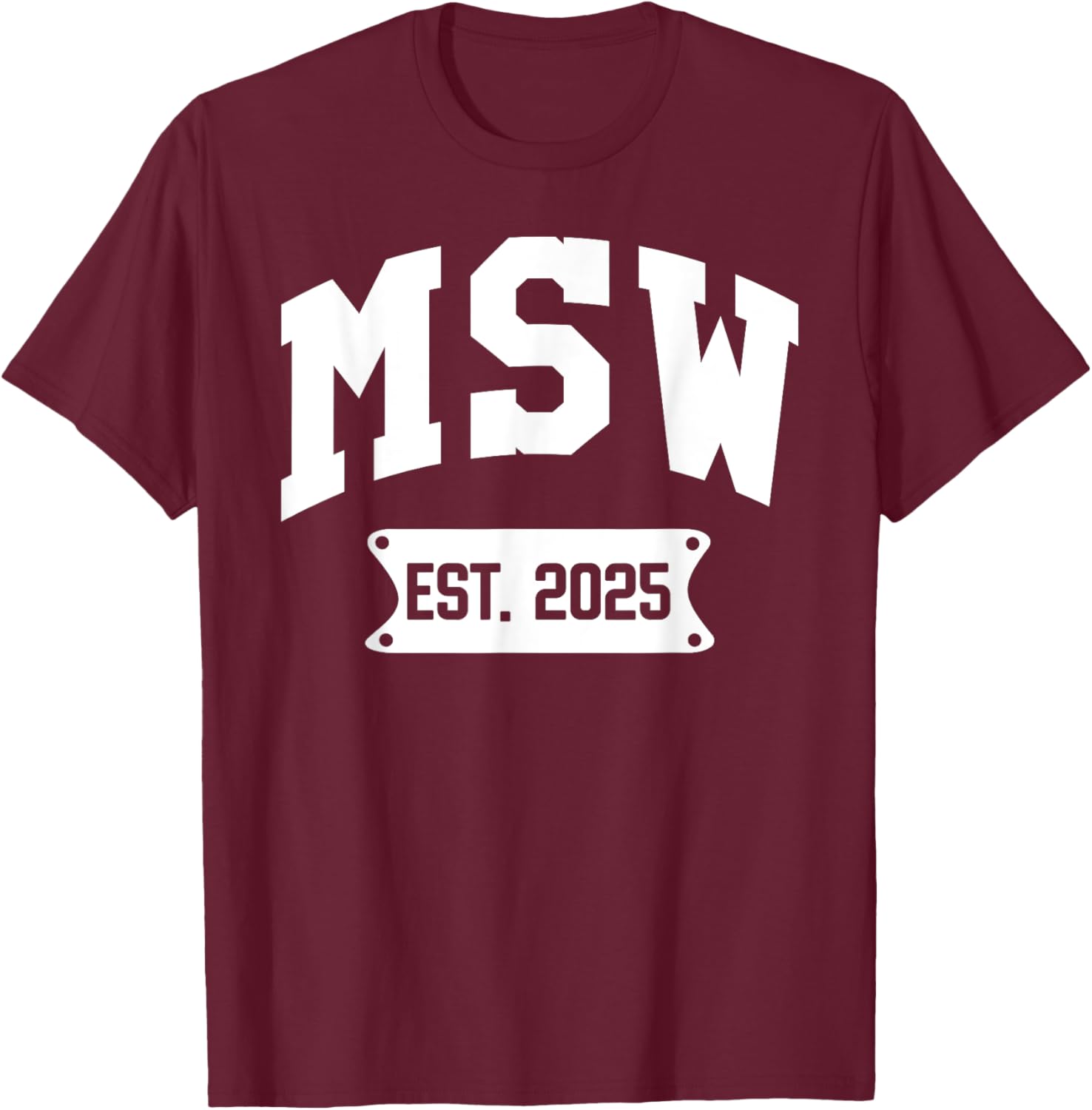 MSW 2025 Graduation T-Shirt for Master of Social Work Alumni - 17