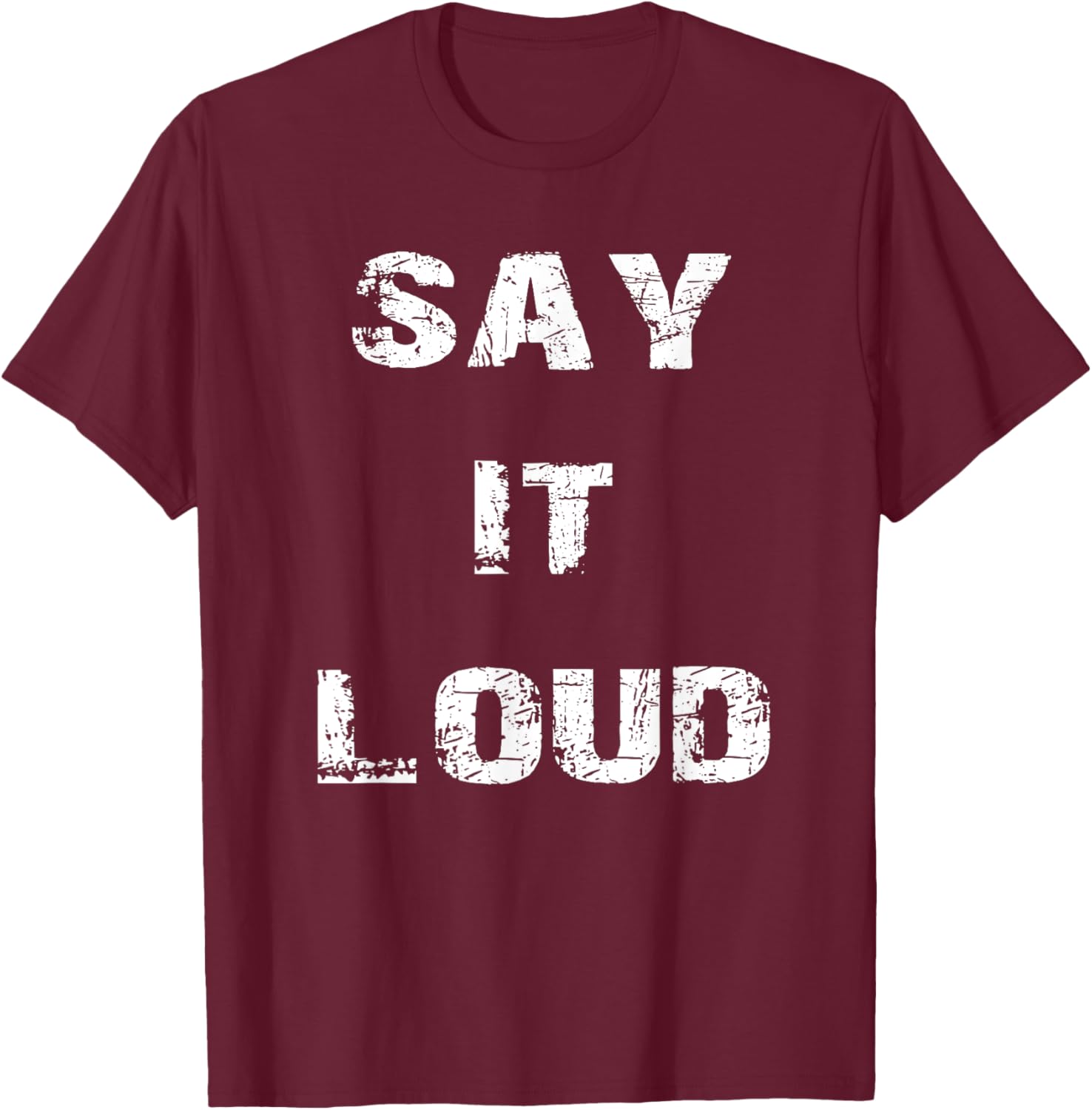 Say It Loud T-Shirt Stylish Graphic Tee for Bold Fashion Statements - 28