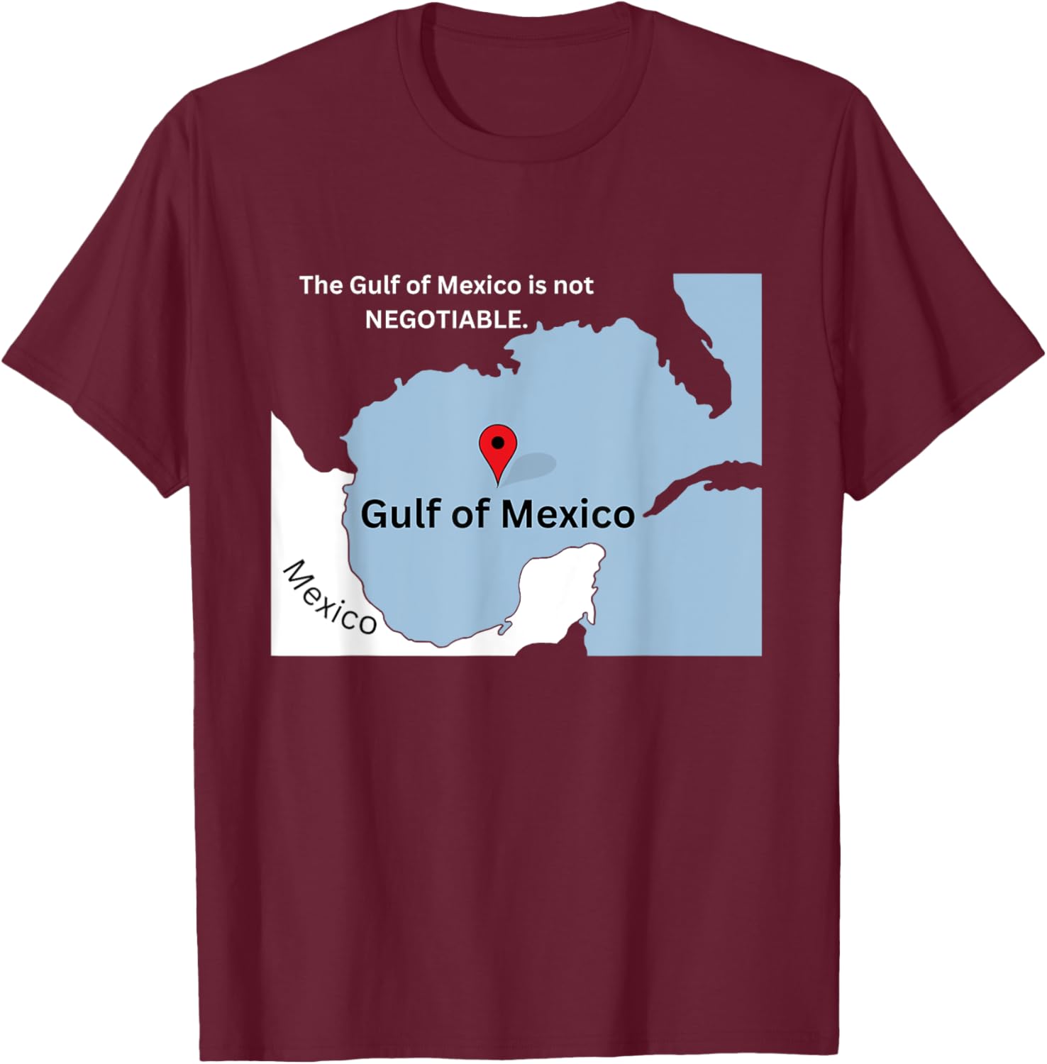 Gulf of Mexico T-Shirt for Casual Wear - Perfect Summer Style - 6