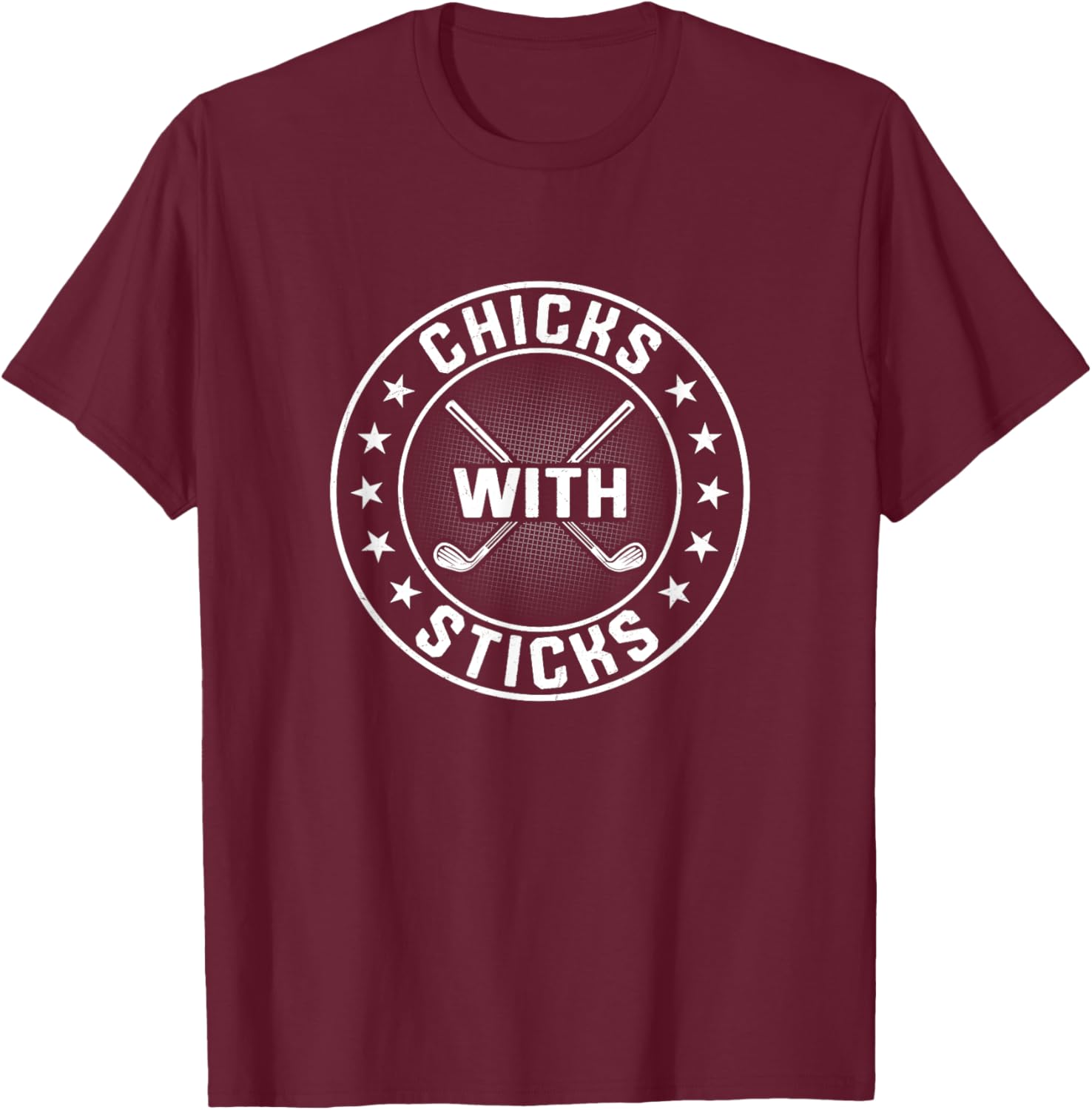 Chicks With Sticks Golf T-Shirt for Women – Fun Golfer Apparel - 13
