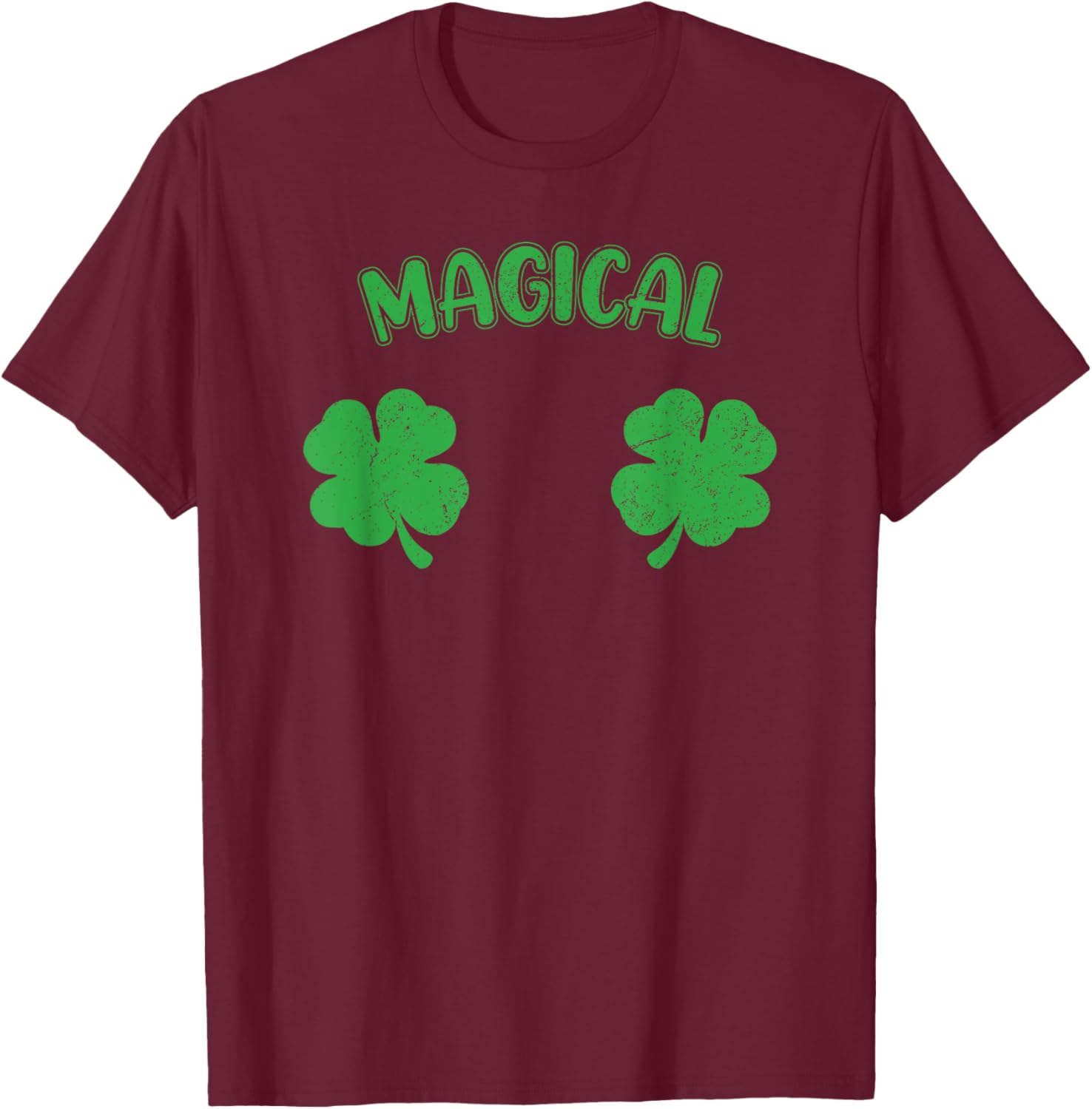 St Patricks Day Shamrock Boobs T-Shirt - Fun Irish Apparel for All - 26