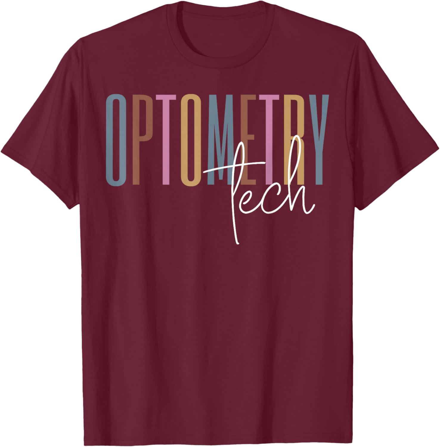 Retro Optometry Tech T-Shirt for Optometrists and Ophthalmologists - 5