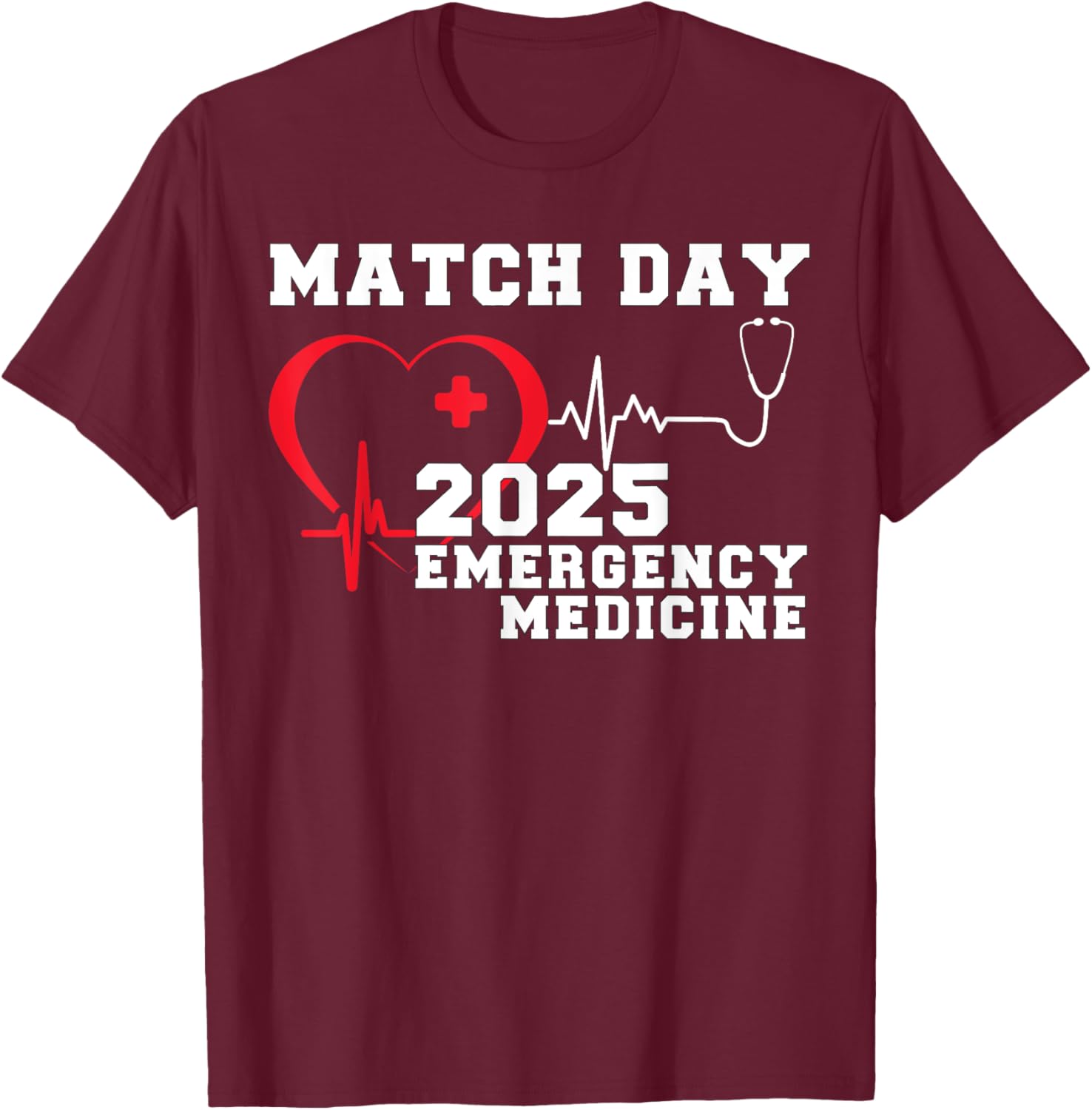 Match Day 2025 Emergency Medicine Residency T-Shirt for Medical Students - 16