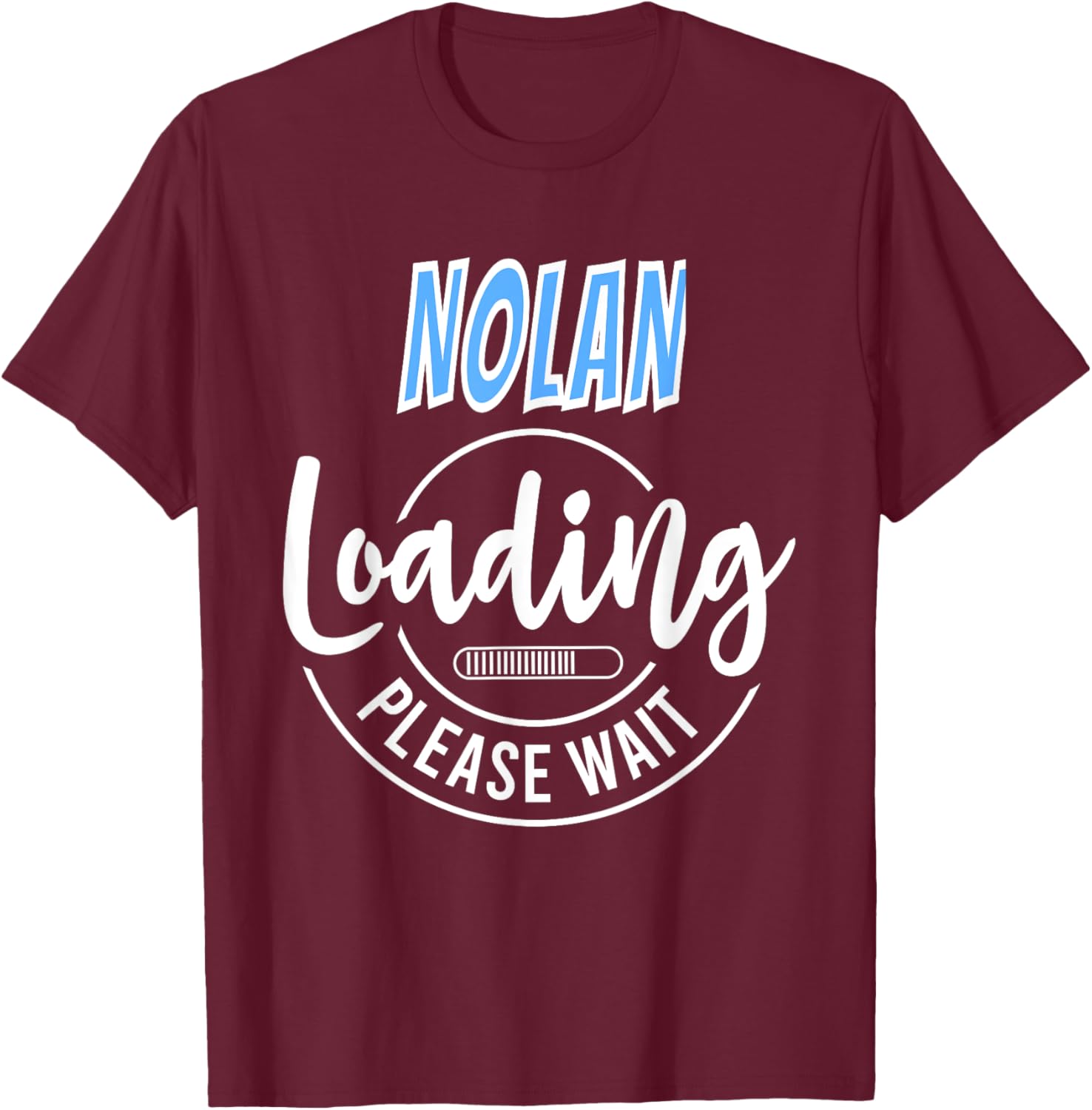 Nolan Custom Personalized Baby Boy Loading T-Shirt for Baby Showers - 23