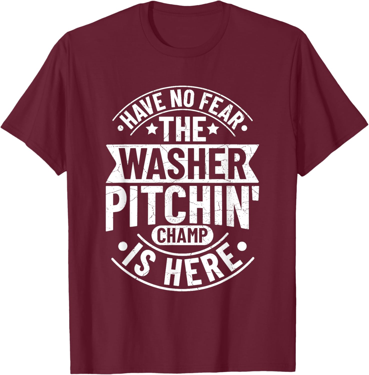 Fun Washer Pitching Quote T-Shirt for Washer Pitching Fans and Players - 9