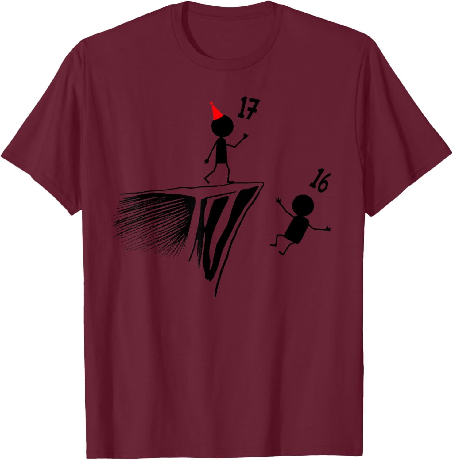 Funny 17th Birthday T-Shirt for Teens Cool Gift for 17 Year Olds - 19