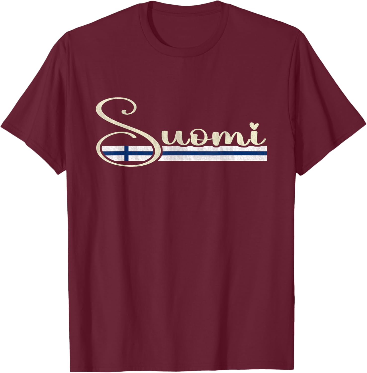 Suomi Finland Script T-Shirt Stylish Clothing for Proud Finns - 6