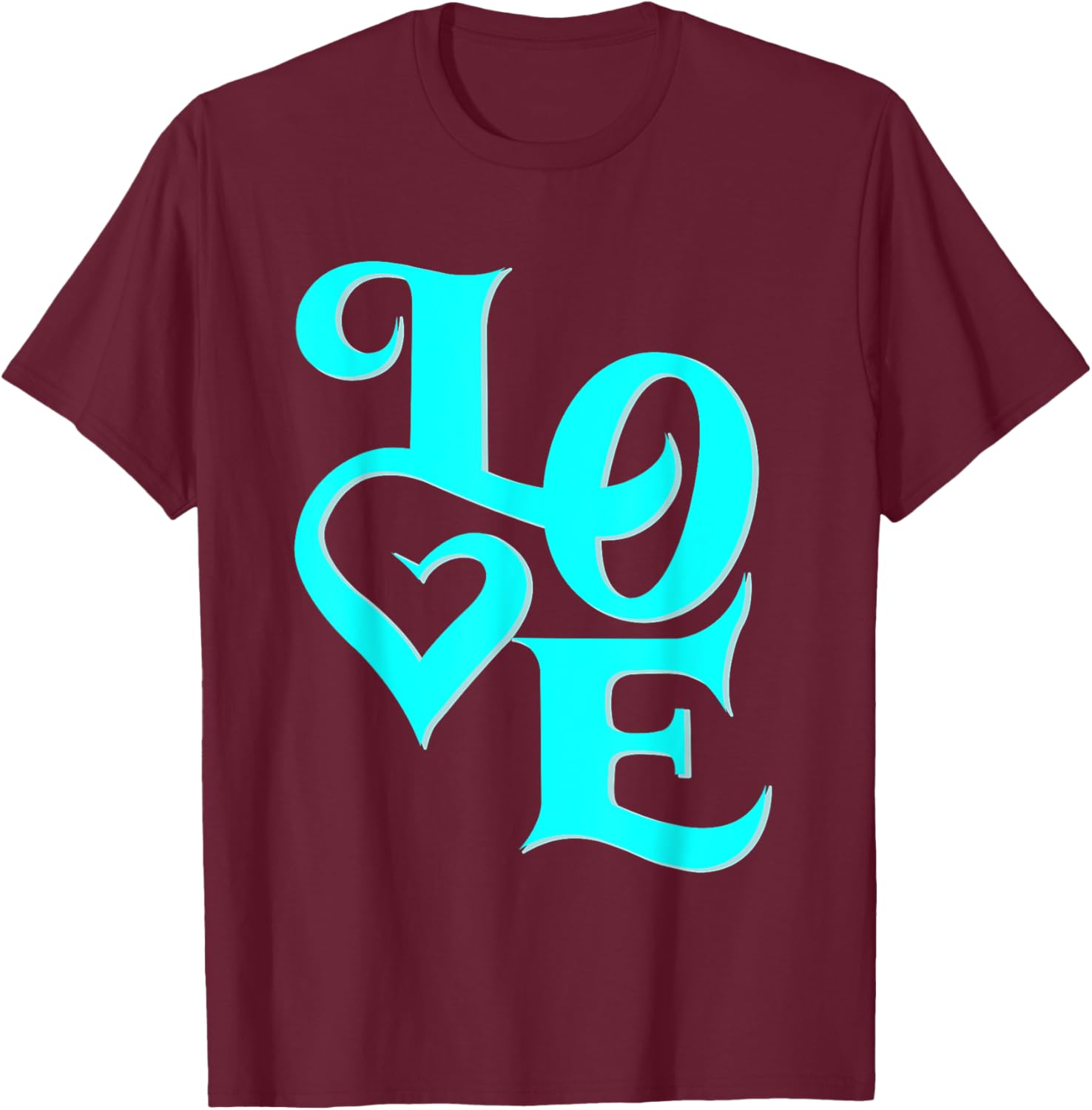 Stylish Turquoise Graphic T-Shirt Perfect for Fashionable Outfits - 13