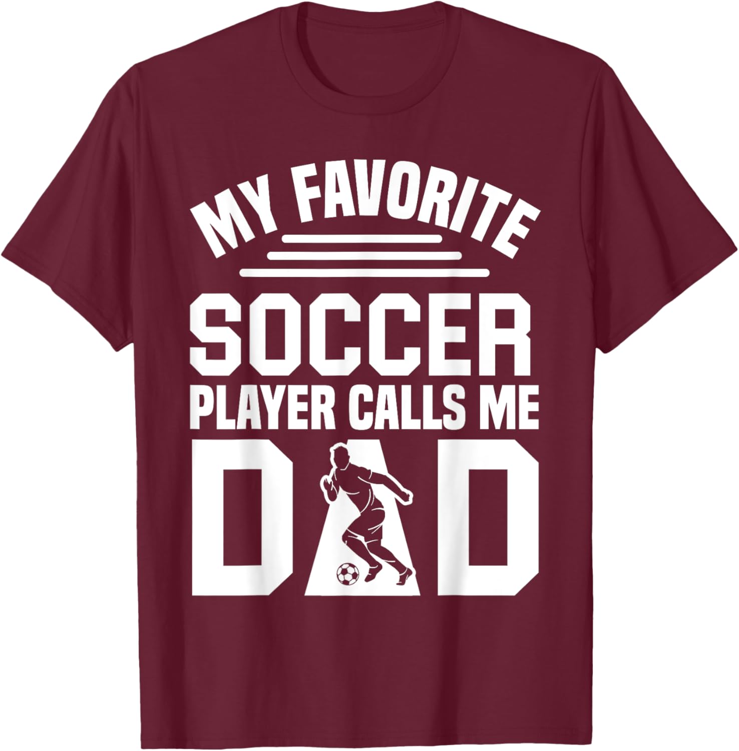 Cool Soccer Dad T-Shirt for Proud Fathers - Perfect Game Day Apparel - 5