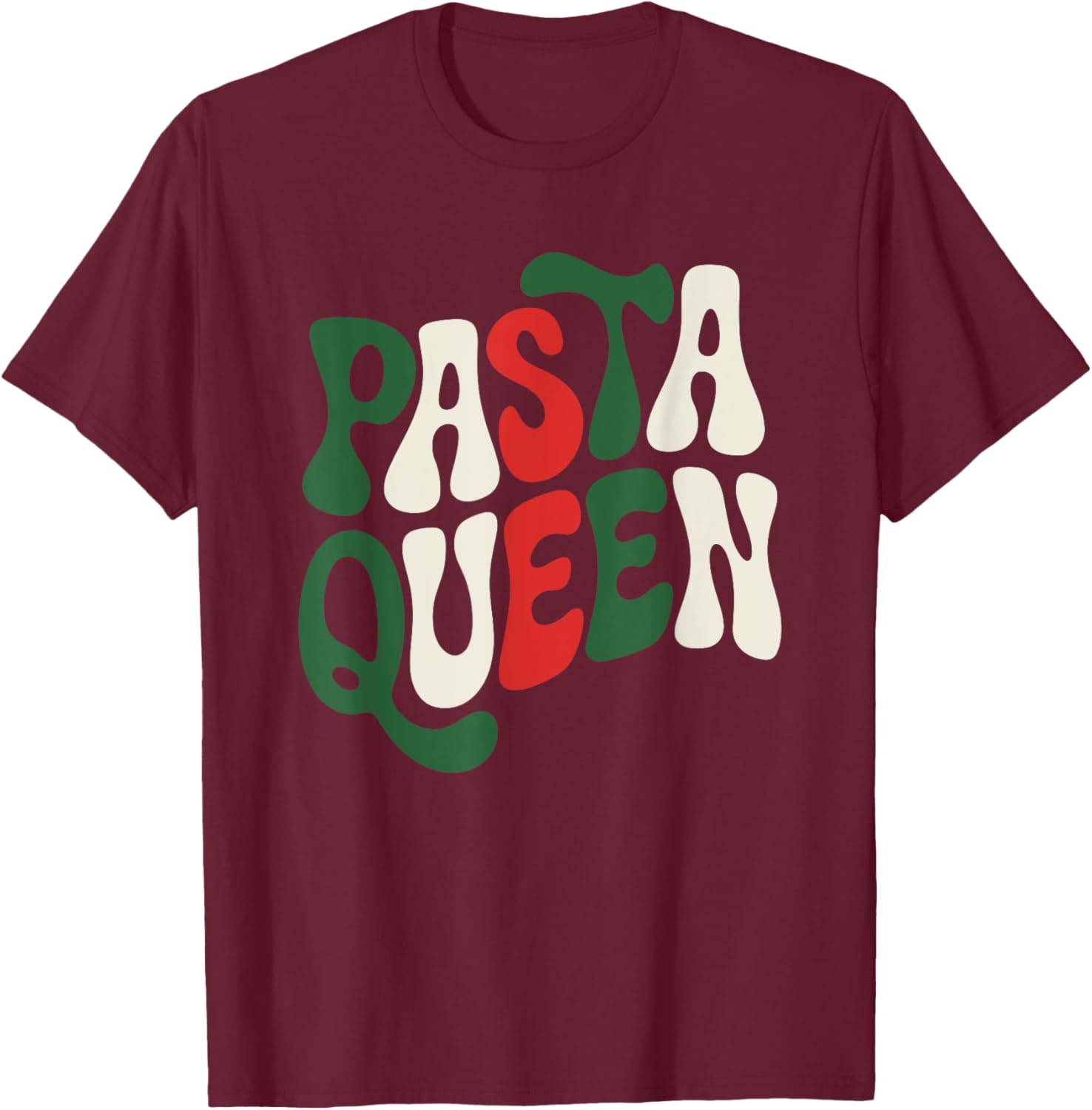 Pasta Queen T-Shirt for Pasta Lovers - Cute Italian Spaghetti Design - 16