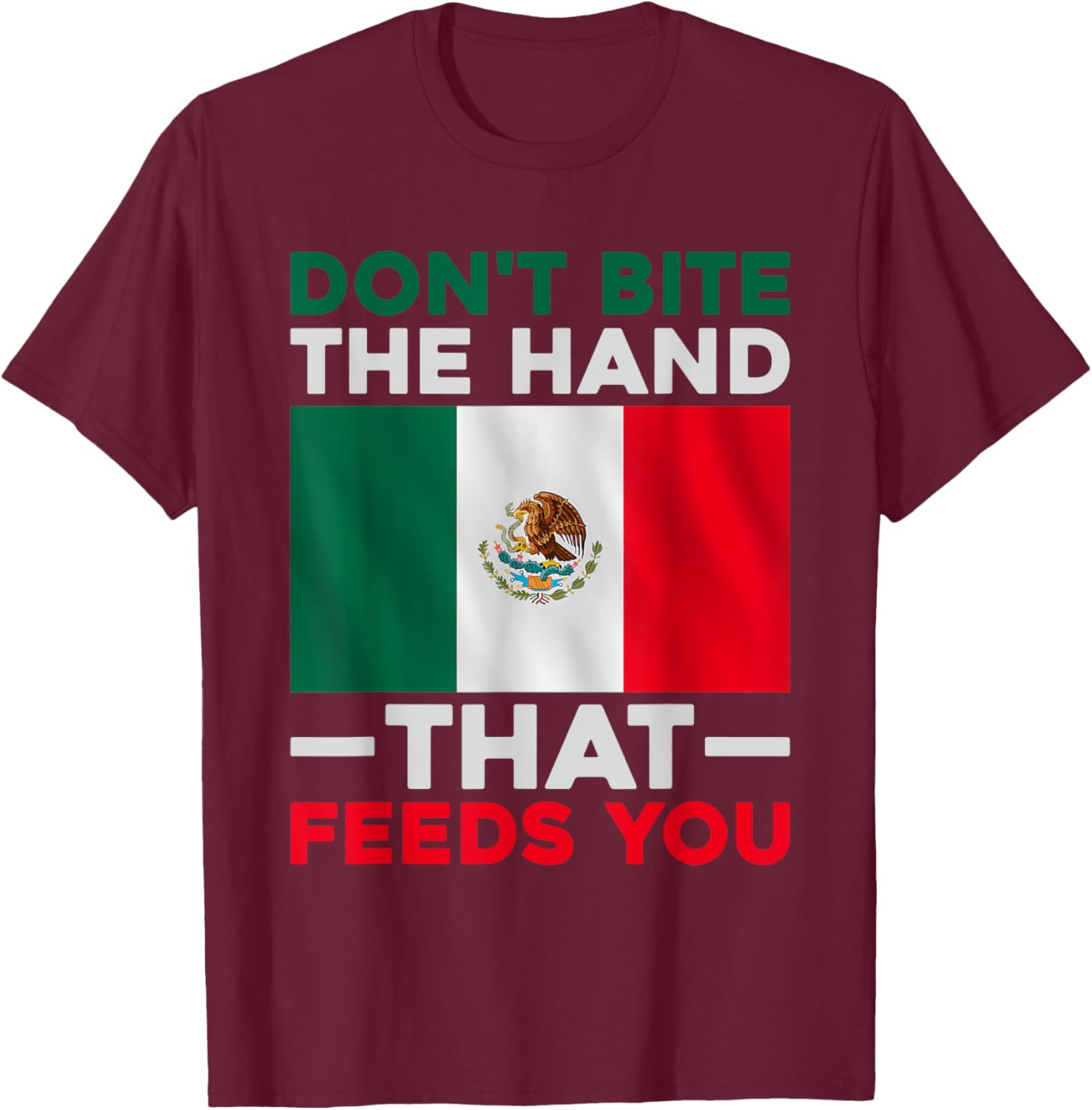 Don't Bite the Hand That Feeds You Immigration Ice Raids T-Shirt - 28