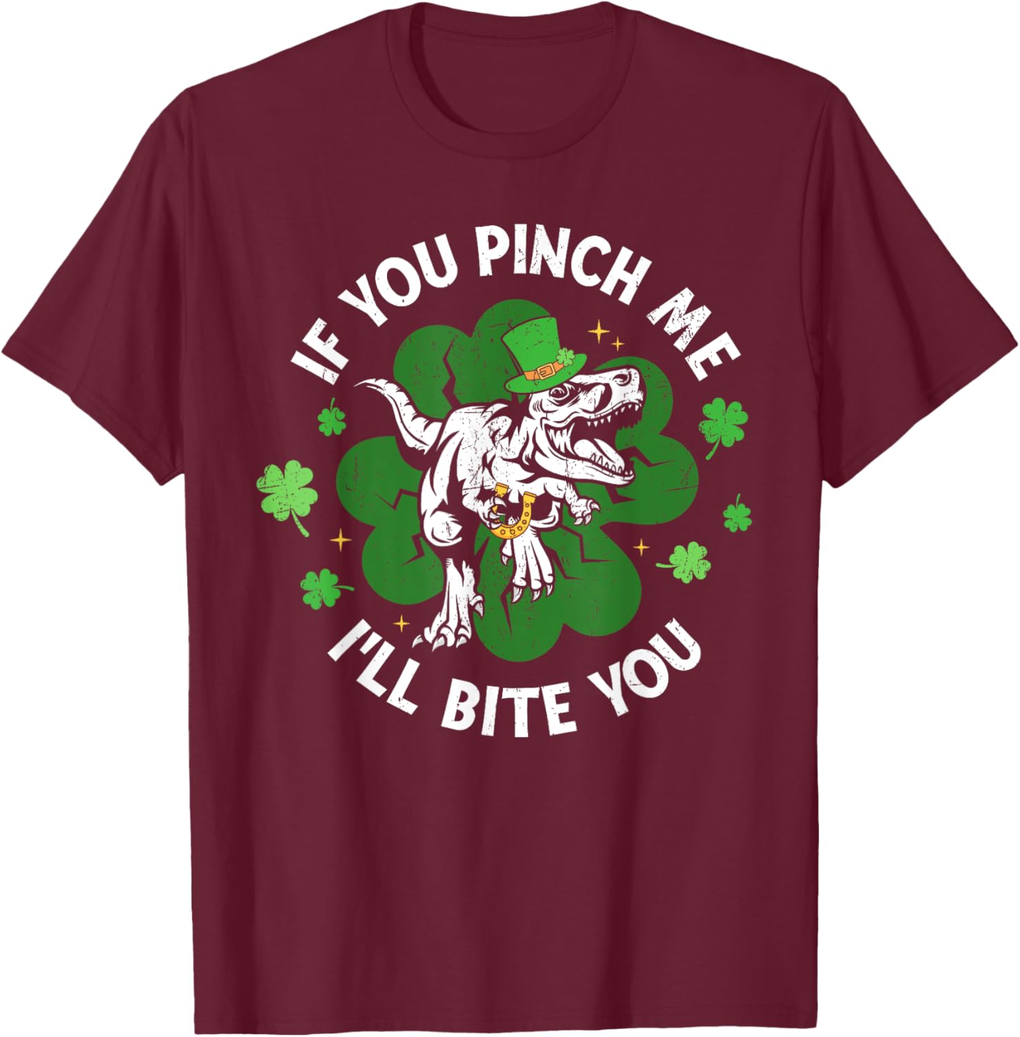 Funny Dinosaur T-Shirt for Men and Women - If You Pinch Me I'll Bite You - 11