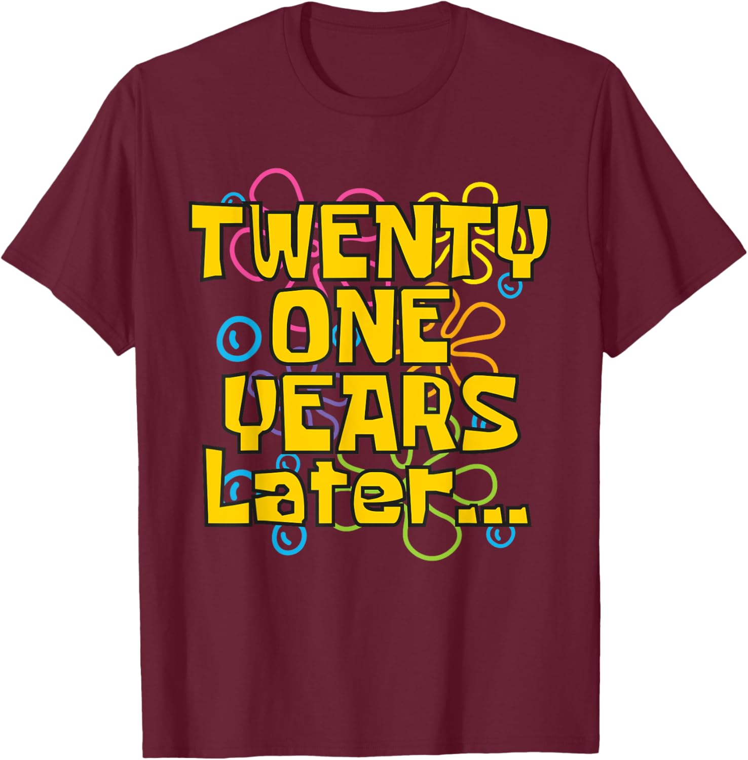 Funny 21st Birthday Meme T-Shirt for Celebrating with Style and Humor - 7