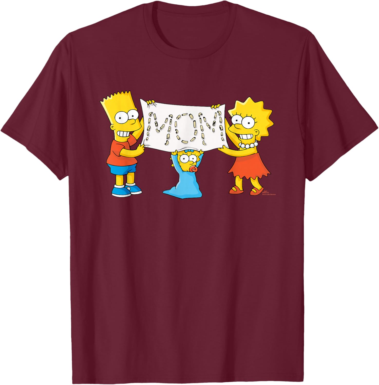The Simpsons Macaroni Art T-Shirt Perfect Mother's Day Birthday Gift - 27