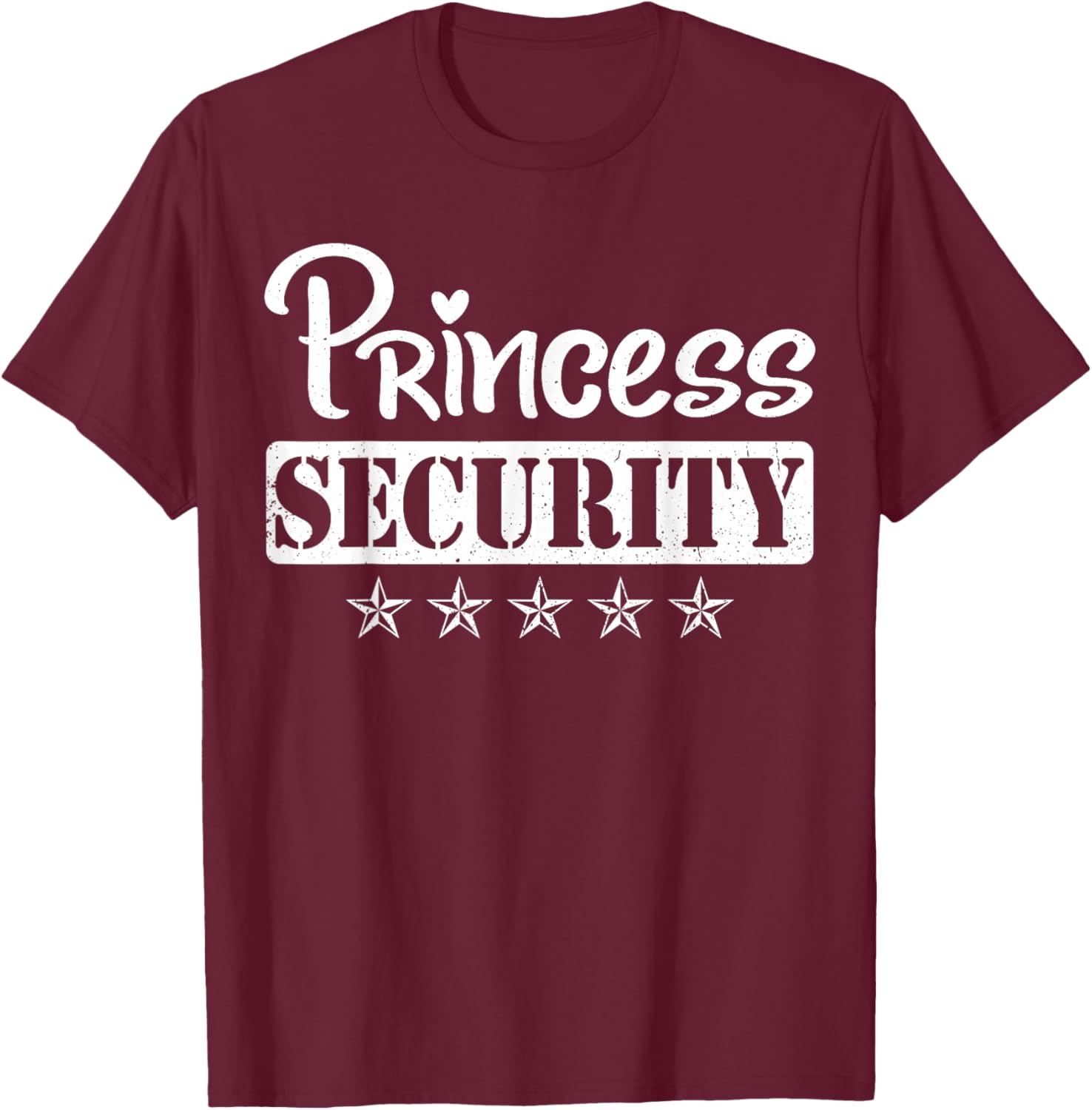 Princess Security Protection Birthday T-Shirt for Men and Brothers - 7