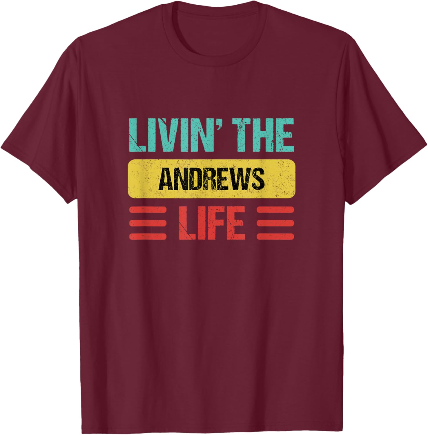 Personalized Andrews Name T-Shirt for Cool Casual Style and Fun - 15