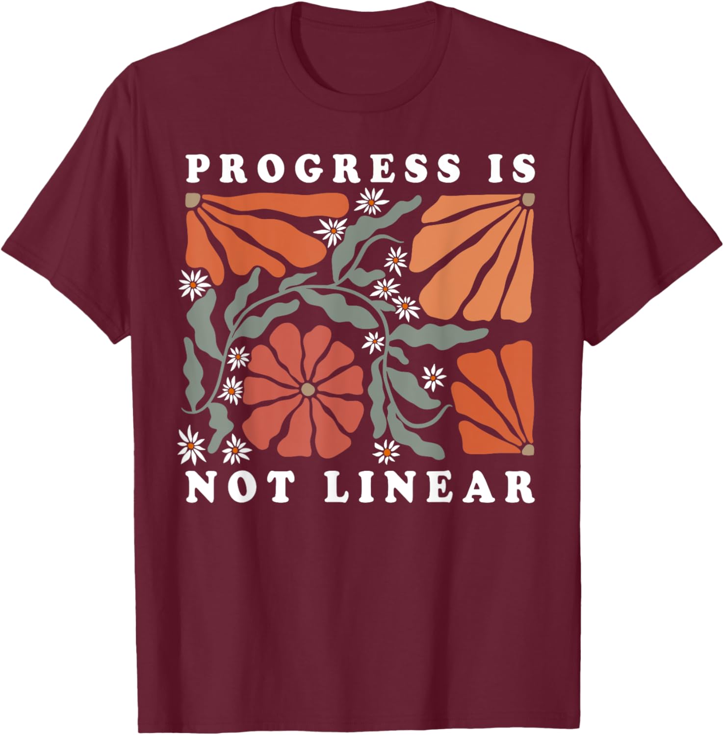 Boho Floral Special Education Teacher T-Shirt for Positive Progress - 5