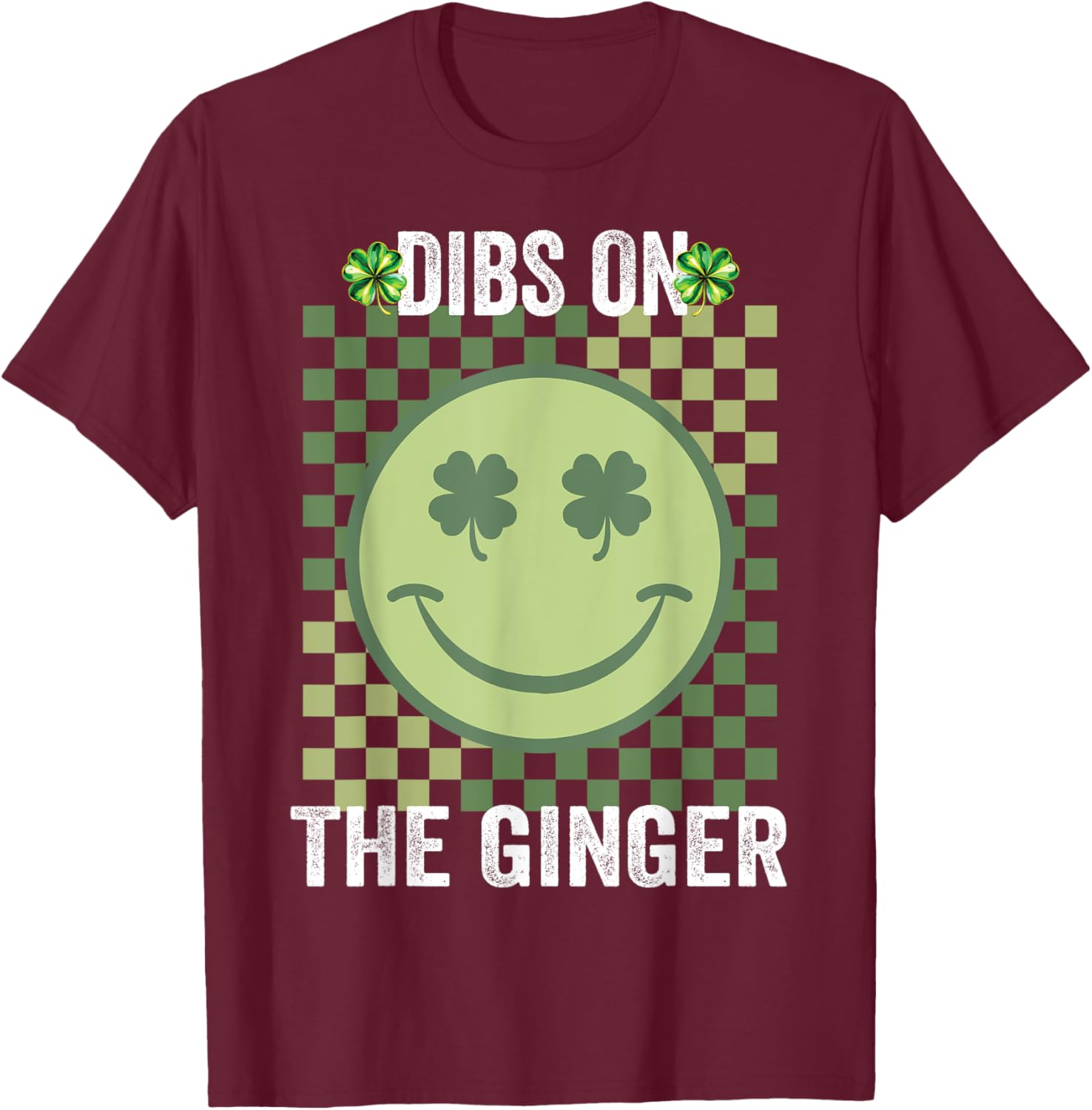 Dibs on the Ginger St Patrick's Shamrock T-Shirt for Women and Girls - 25